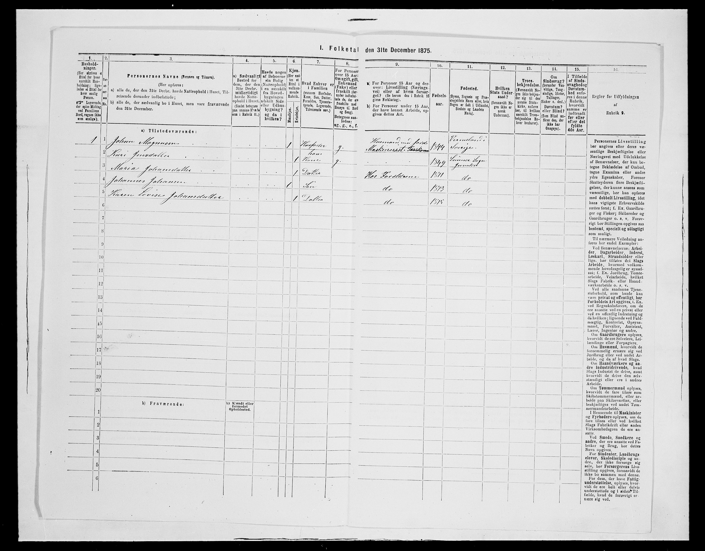 SAH, Folketelling 1875 for 0532P Jevnaker prestegjeld, 1875, s. 1134
