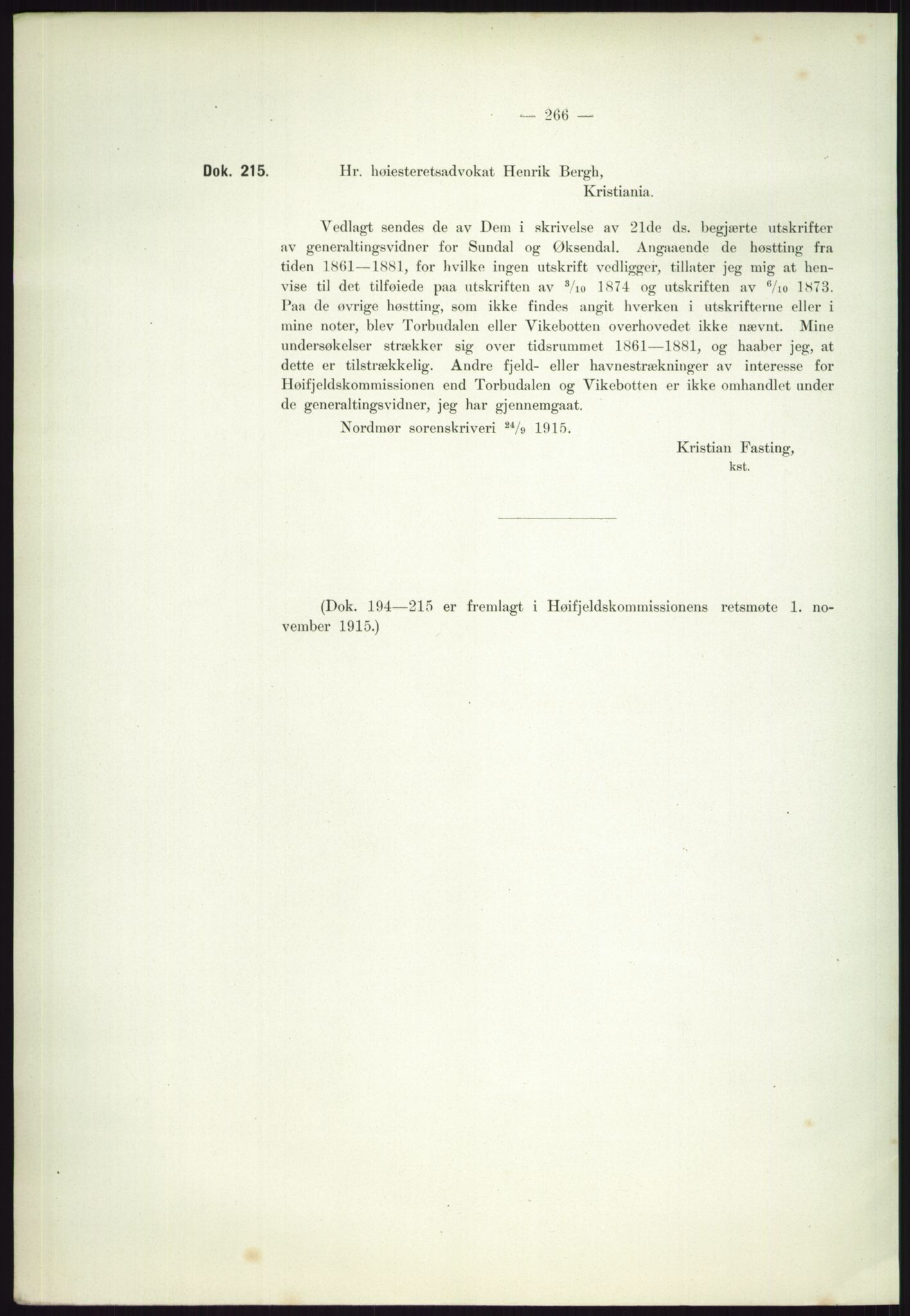 Høyfjellskommisjonen, RA/S-1546/X/Xa/L0001: Nr. 1-33, 1909-1953, s. 2452
