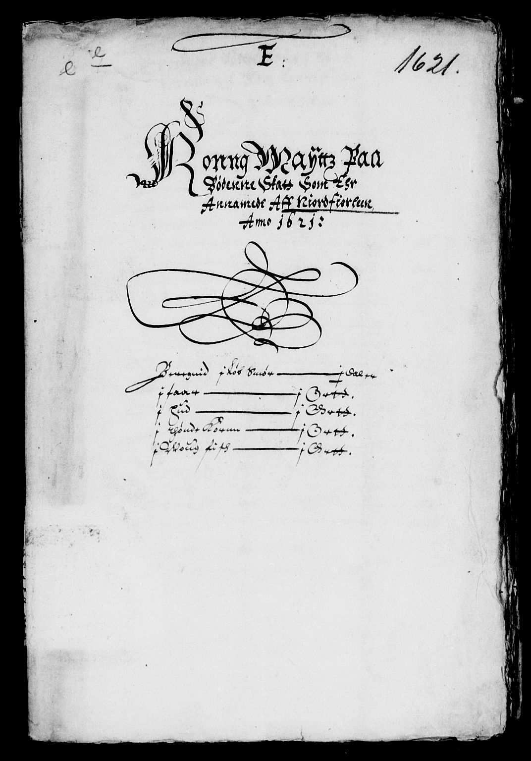 Rentekammeret inntil 1814, Reviderte regnskaper, Lensregnskaper, RA/EA-5023/R/Rb/Rbt/L0034: Bergenhus len, 1621-1623