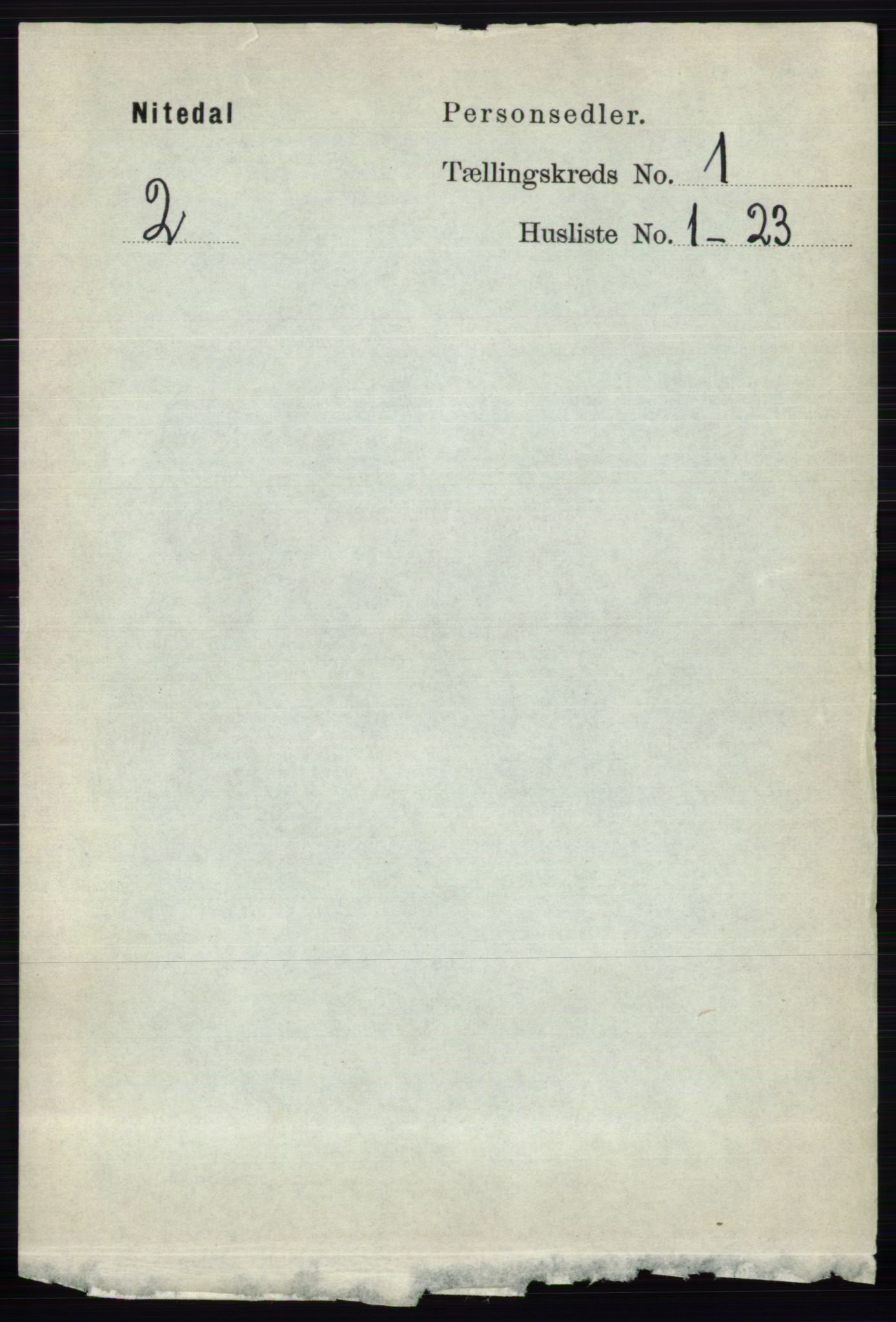 RA, Folketelling 1891 for 0233 Nittedal herred, 1891, s. 88