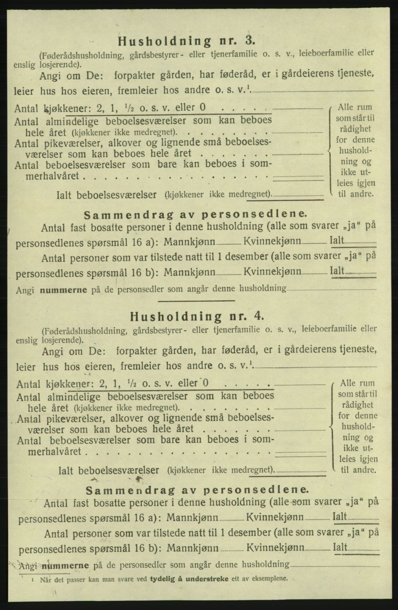 SAB, Folketelling 1920 for 1225 Varaldsøy herred, 1920, s. 419