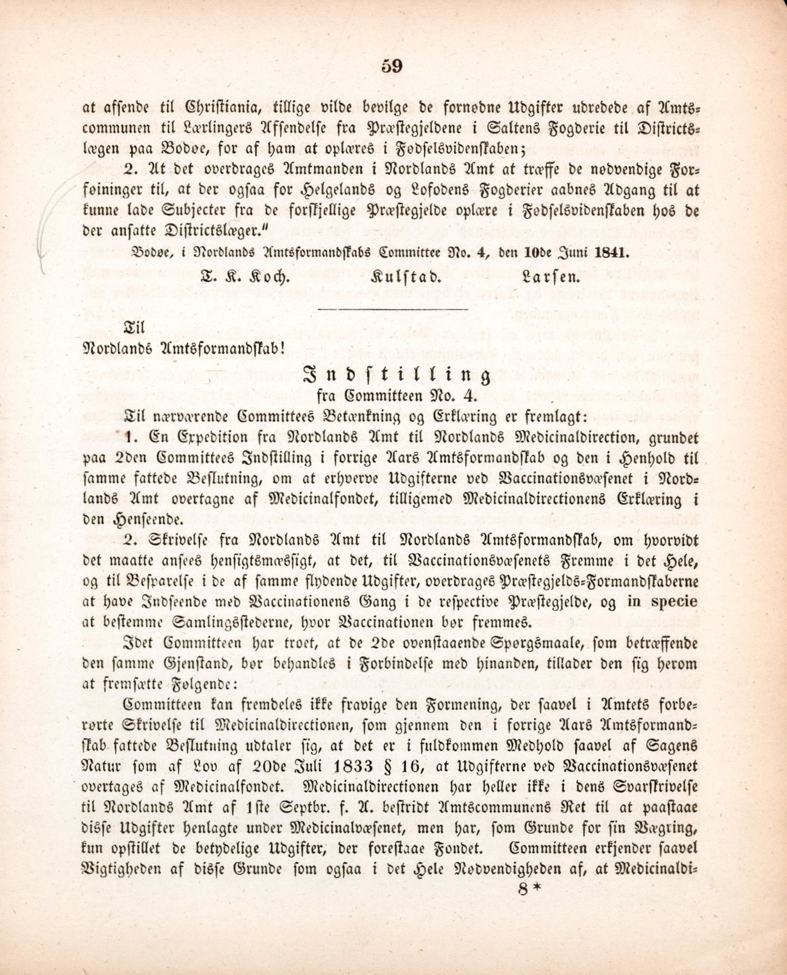 Nordland Fylkeskommune. Fylkestinget, AIN/NFK-17/176/A/Ac/L0002: Fylkestingsforhandlinger 1839-1848, 1839-1848