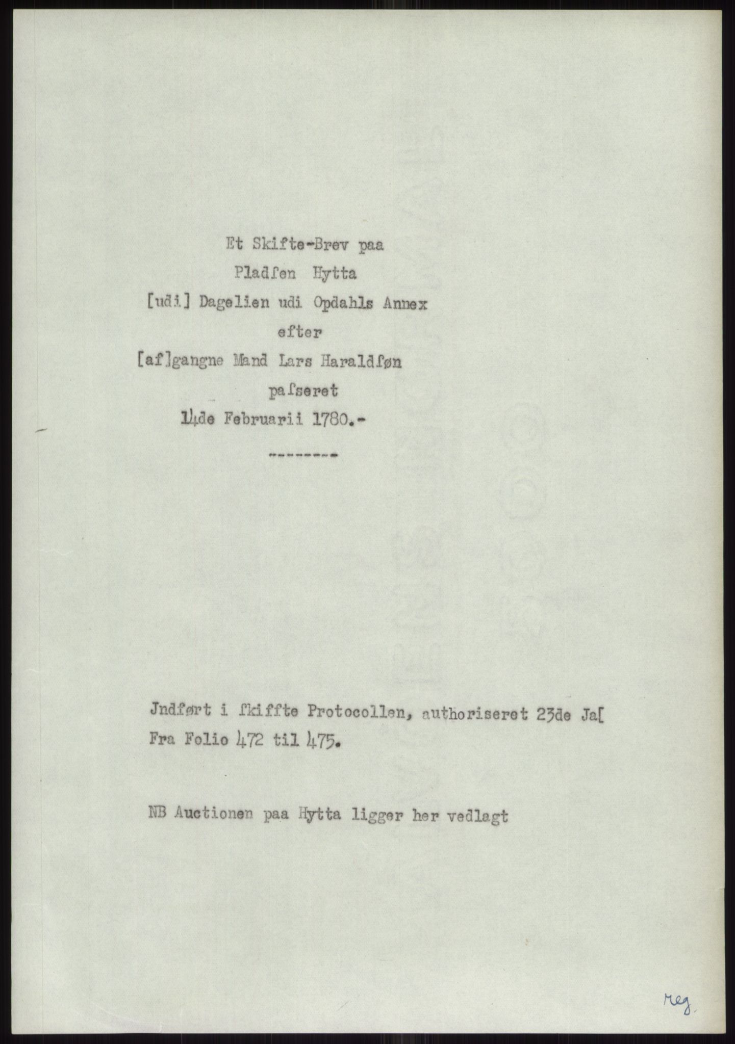 Samlinger til kildeutgivelse, Diplomavskriftsamlingen, RA/EA-4053/H/Ha, s. 910