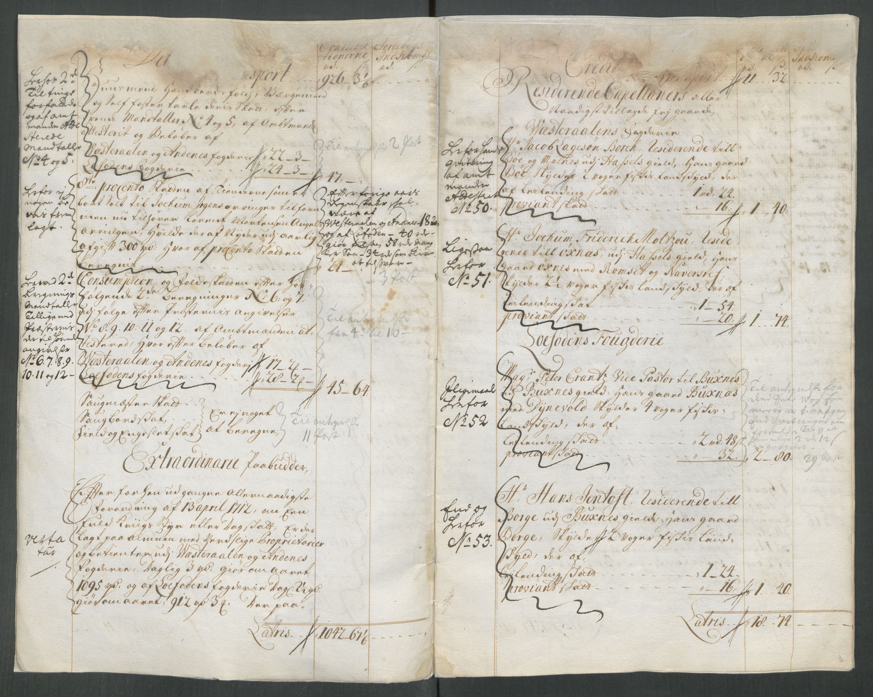 Rentekammeret inntil 1814, Reviderte regnskaper, Fogderegnskap, AV/RA-EA-4092/R67/L4680: Fogderegnskap Vesterålen, Andenes og Lofoten, 1714, s. 6