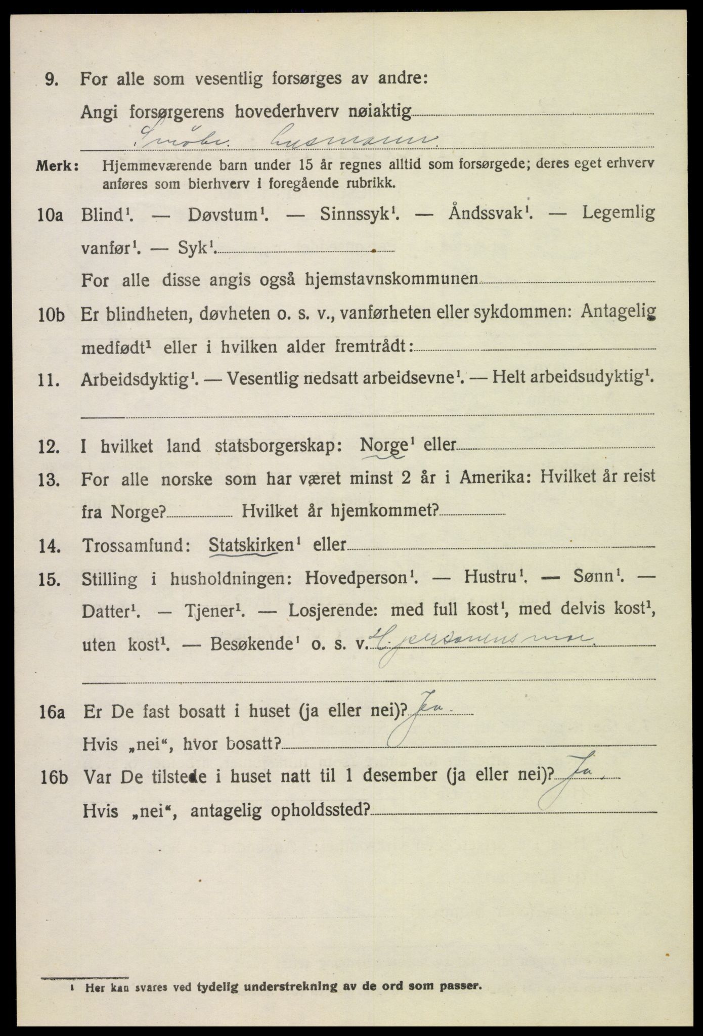 SAH, Folketelling 1920 for 0419 Sør-Odal herred, 1920, s. 14356