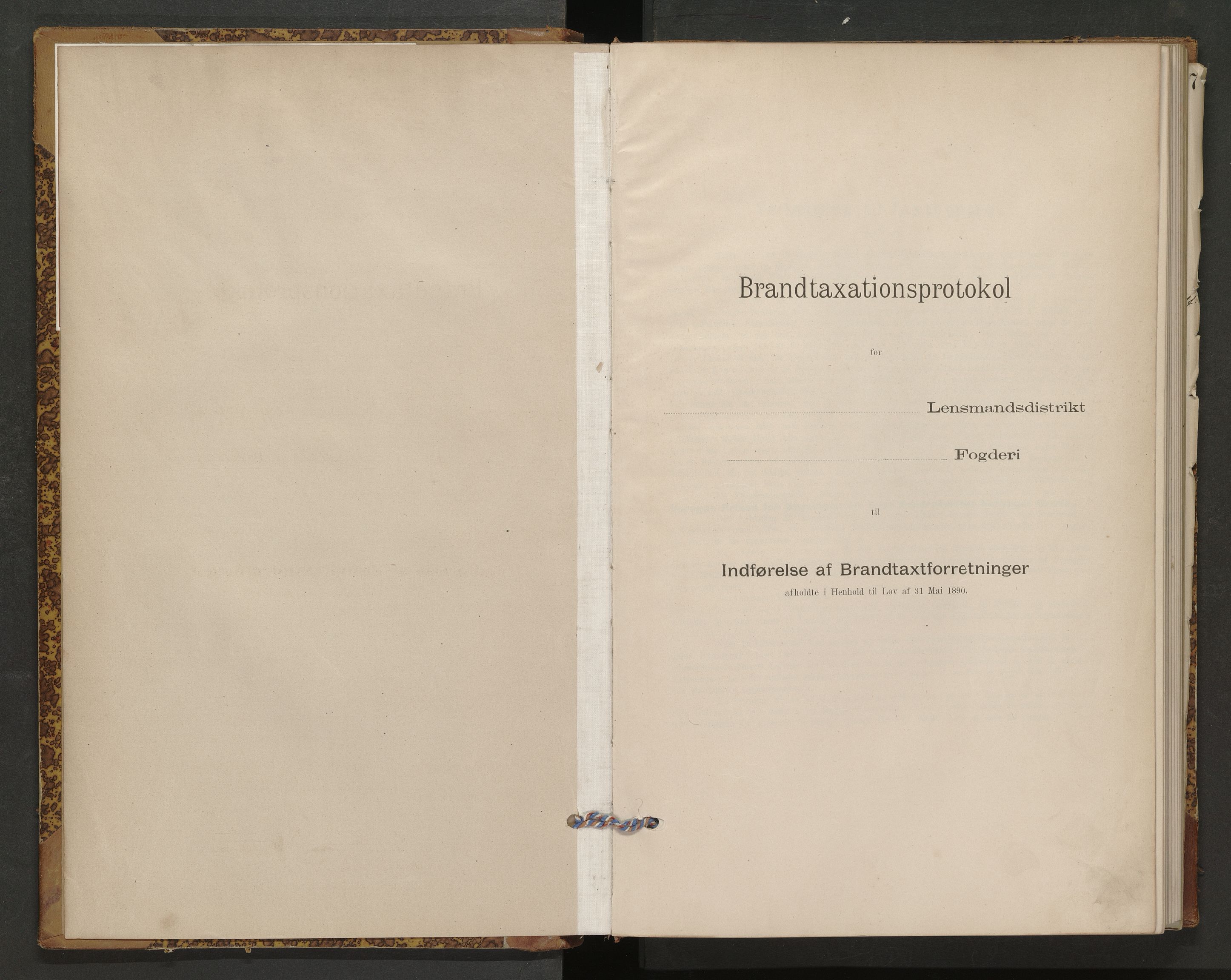 Norges Brannkasse Oddernes, AV/SAK-2241-0042/F/Fa/L0006: Branntakstprotokoll nr. 6, 1896-1898