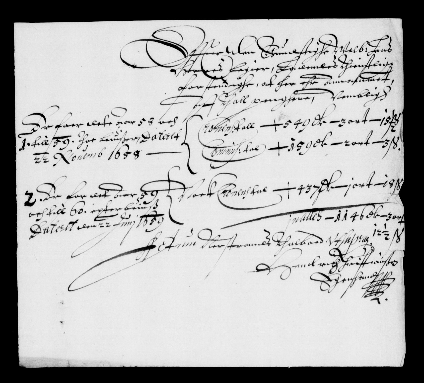 Rentekammeret inntil 1814, Reviderte regnskaper, Lensregnskaper, AV/RA-EA-5023/R/Rb/Rbs/L0041: Stavanger len, 1658-1660