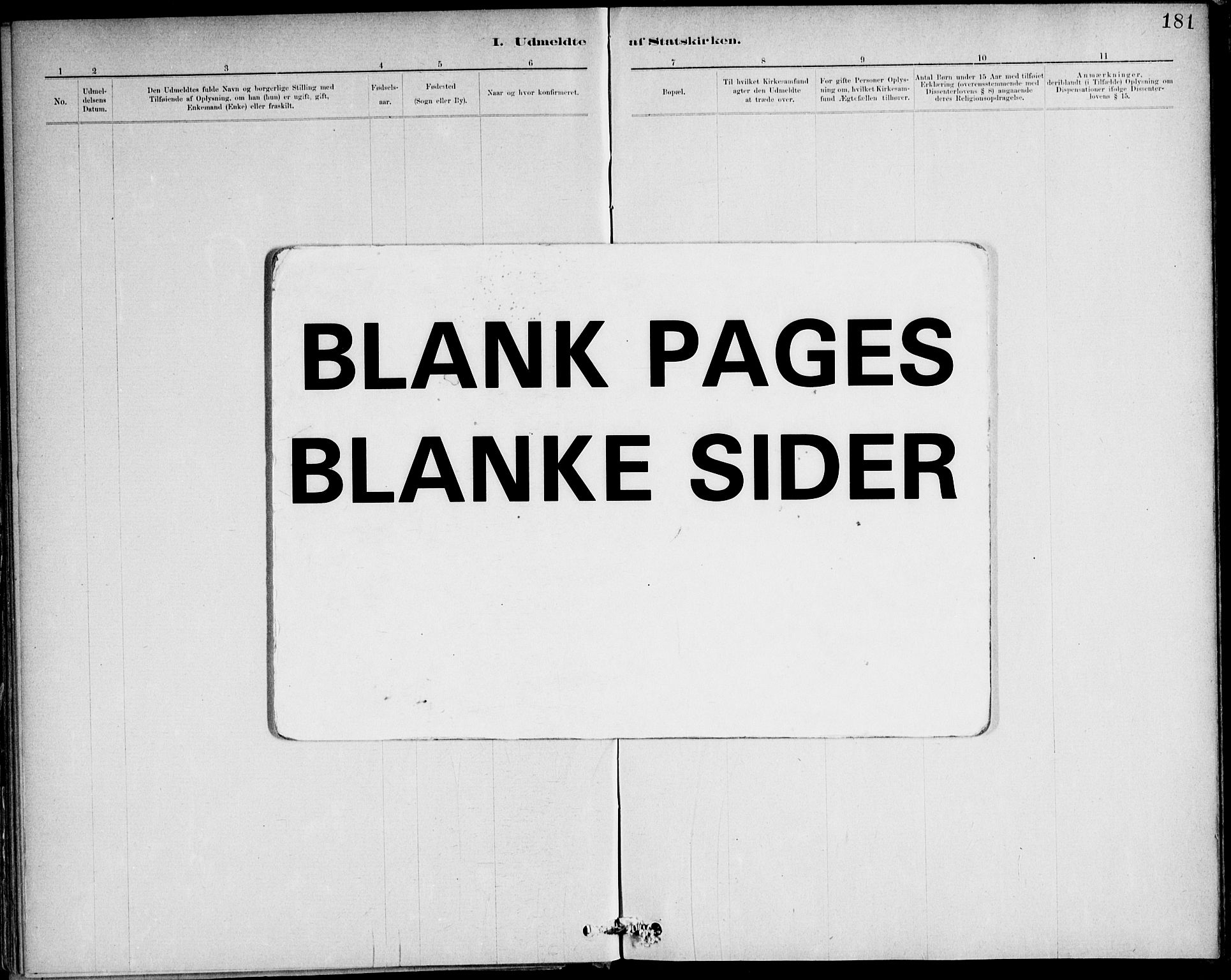 Ministerialprotokoller, klokkerbøker og fødselsregistre - Nord-Trøndelag, AV/SAT-A-1458/732/L0316: Ministerialbok nr. 732A01, 1879-1921, s. 181