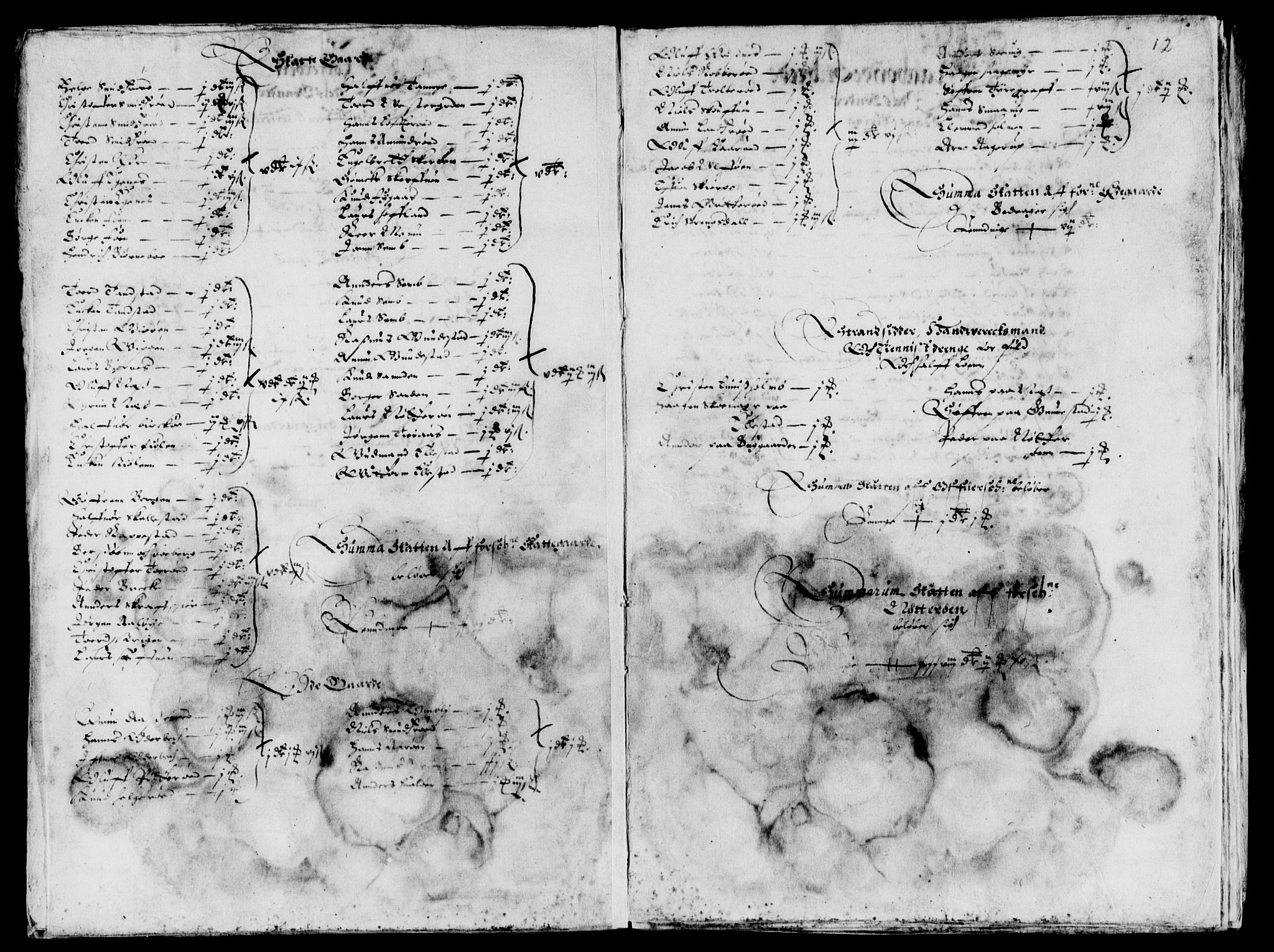 Rentekammeret inntil 1814, Reviderte regnskaper, Lensregnskaper, AV/RA-EA-5023/R/Rb/Rbo/L0017: Tønsberg len, 1636-1638