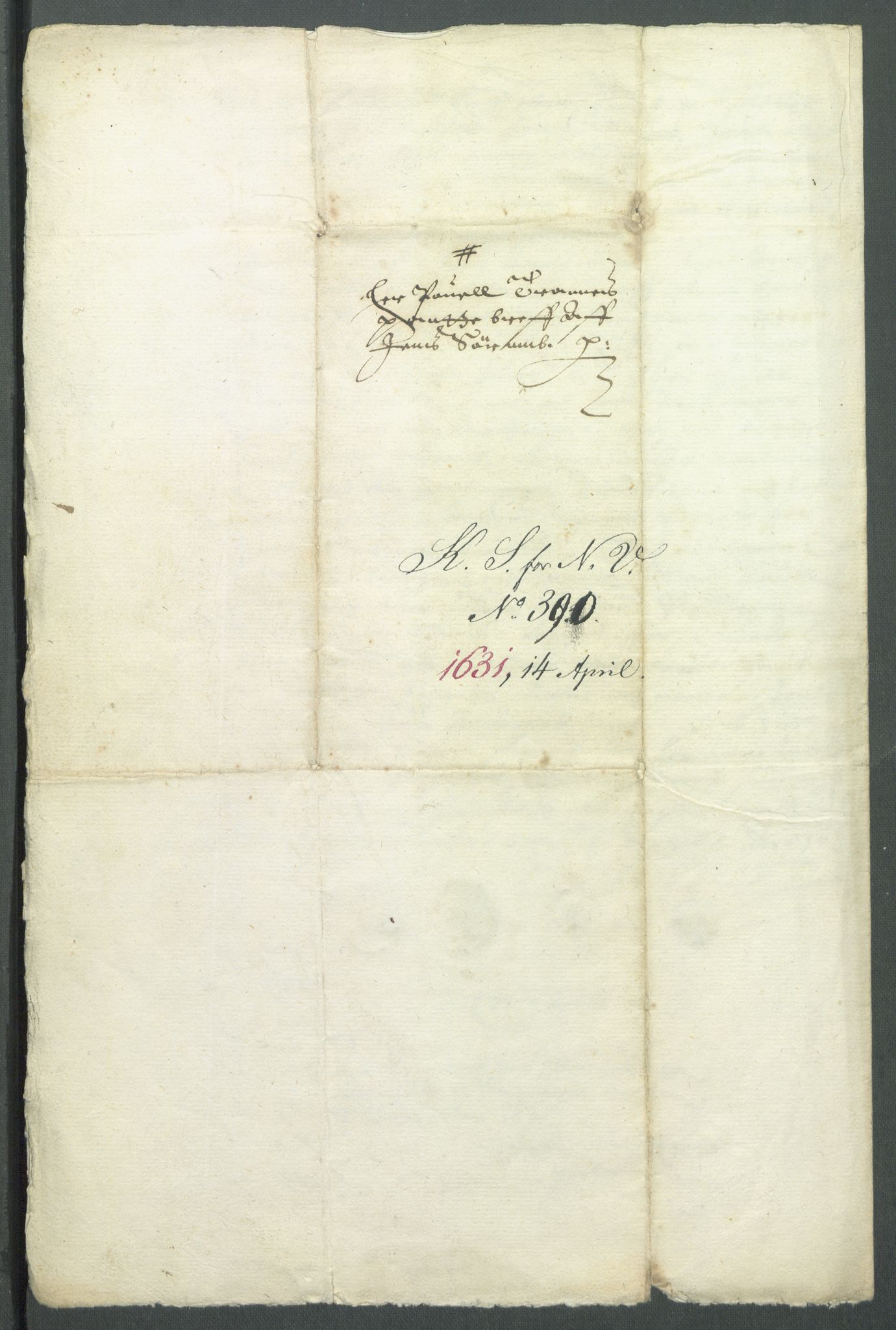 Riksarkivets diplomsamling, AV/RA-EA-5965/F02/L0140: Dokumenter, 1631, s. 57