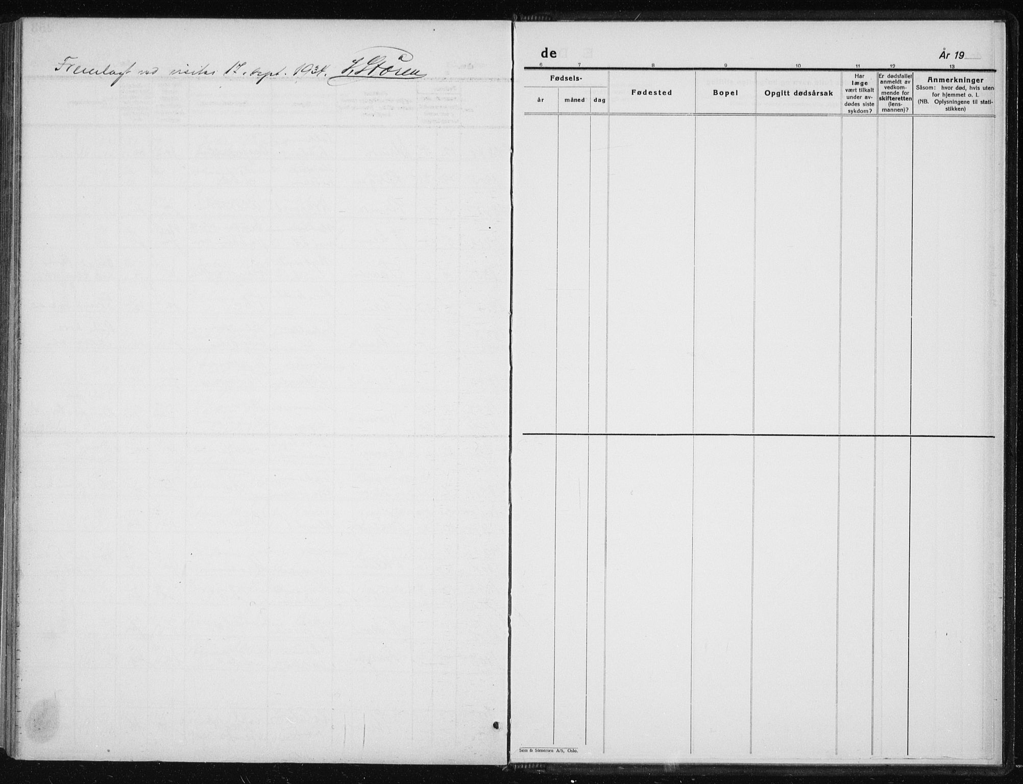 Ministerialprotokoller, klokkerbøker og fødselsregistre - Sør-Trøndelag, AV/SAT-A-1456/606/L0314: Klokkerbok nr. 606C10, 1911-1937