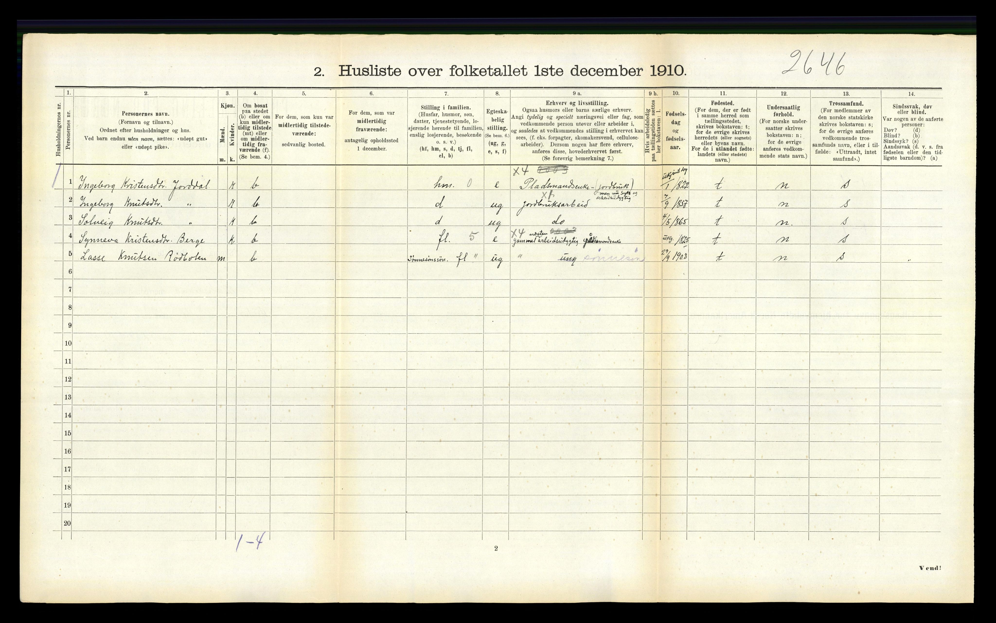 RA, Folketelling 1910 for 1418 Balestrand herred, 1910, s. 523