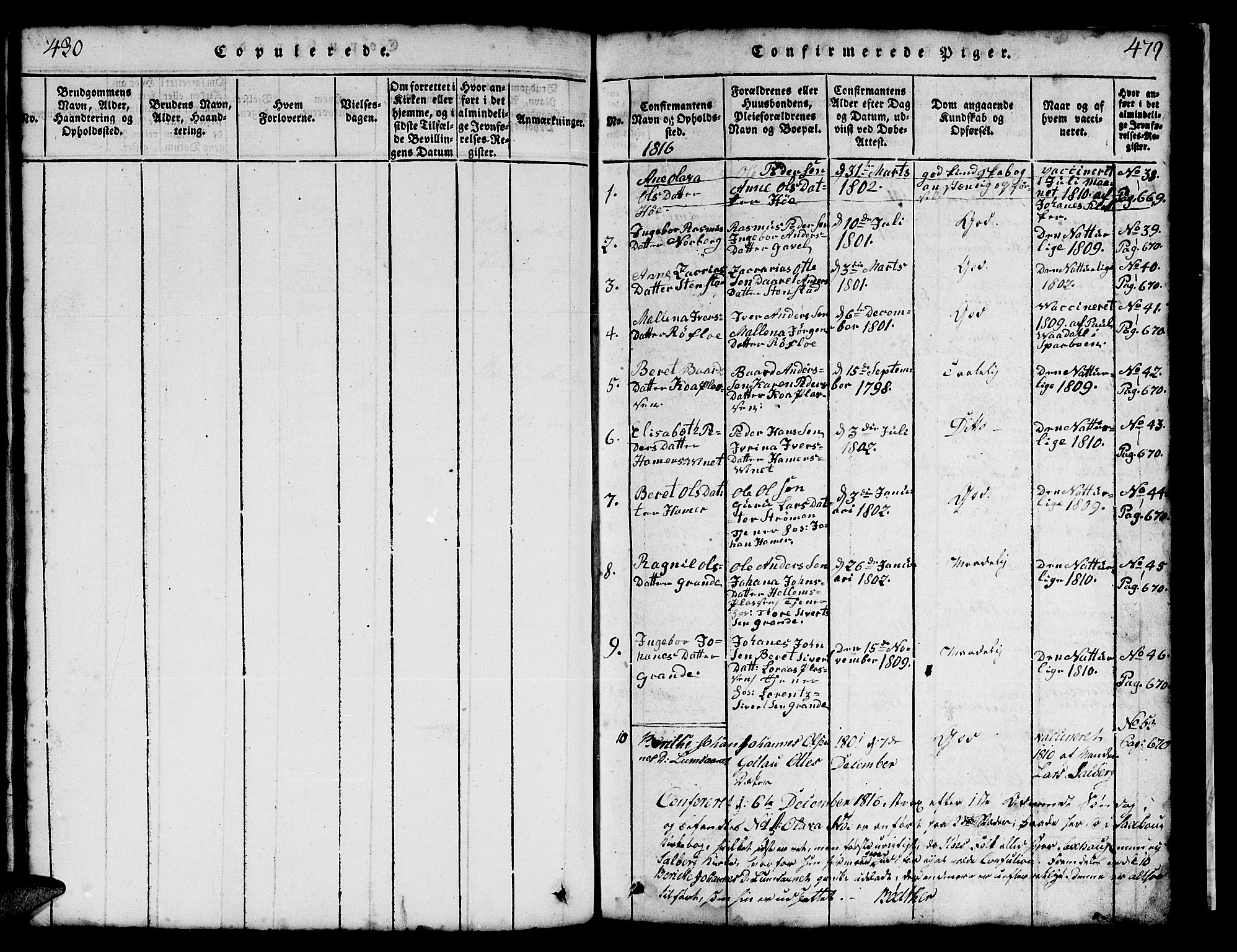 Ministerialprotokoller, klokkerbøker og fødselsregistre - Nord-Trøndelag, SAT/A-1458/731/L0310: Klokkerbok nr. 731C01, 1816-1874, s. 430-479