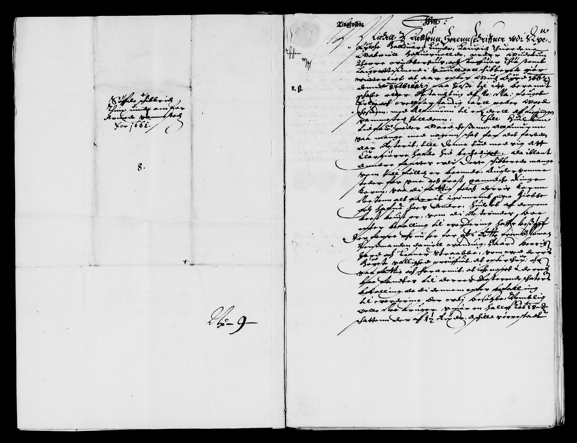 Rentekammeret inntil 1814, Reviderte regnskaper, Lensregnskaper, AV/RA-EA-5023/R/Rb/Rbs/L0044: Stavanger len, 1661-1662