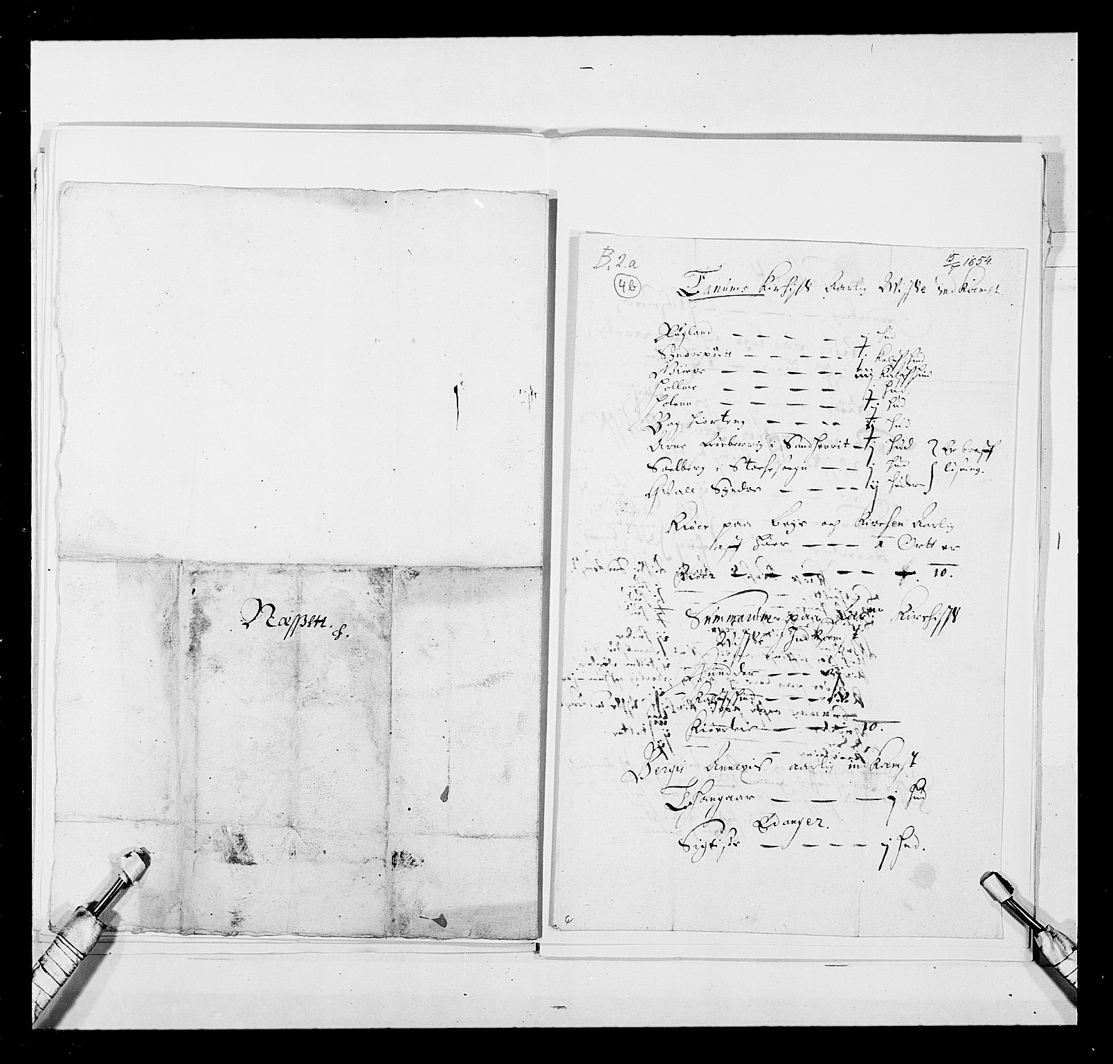 Stattholderembetet 1572-1771, AV/RA-EA-2870/Ek/L0030/0001: Jordebøker 1633-1658: / Kirke- og prestebolsgods i Akershus len, 1654, s. 330