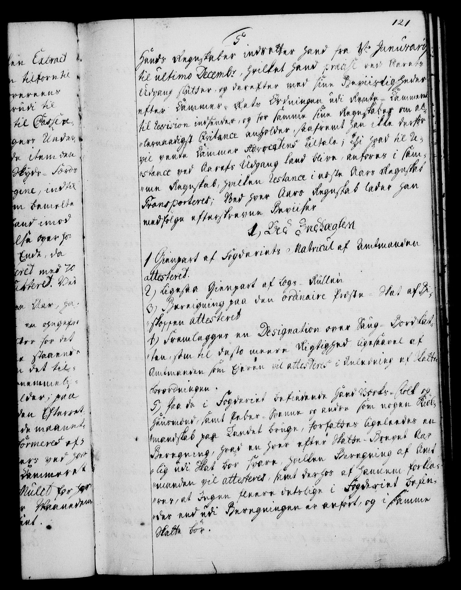 Rentekammeret, Kammerkanselliet, RA/EA-3111/G/Gg/Ggi/L0003: Norsk instruksjonsprotokoll med register (merket RK 53.36), 1751-1775, s. 121