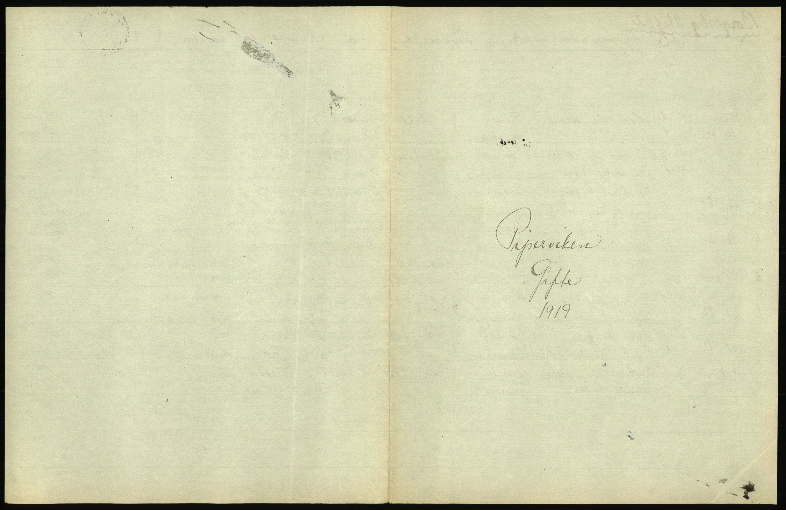 Statistisk sentralbyrå, Sosiodemografiske emner, Befolkning, AV/RA-S-2228/D/Df/Dfb/Dfbi/L0009: Kristiania: Gifte, 1919, s. 789