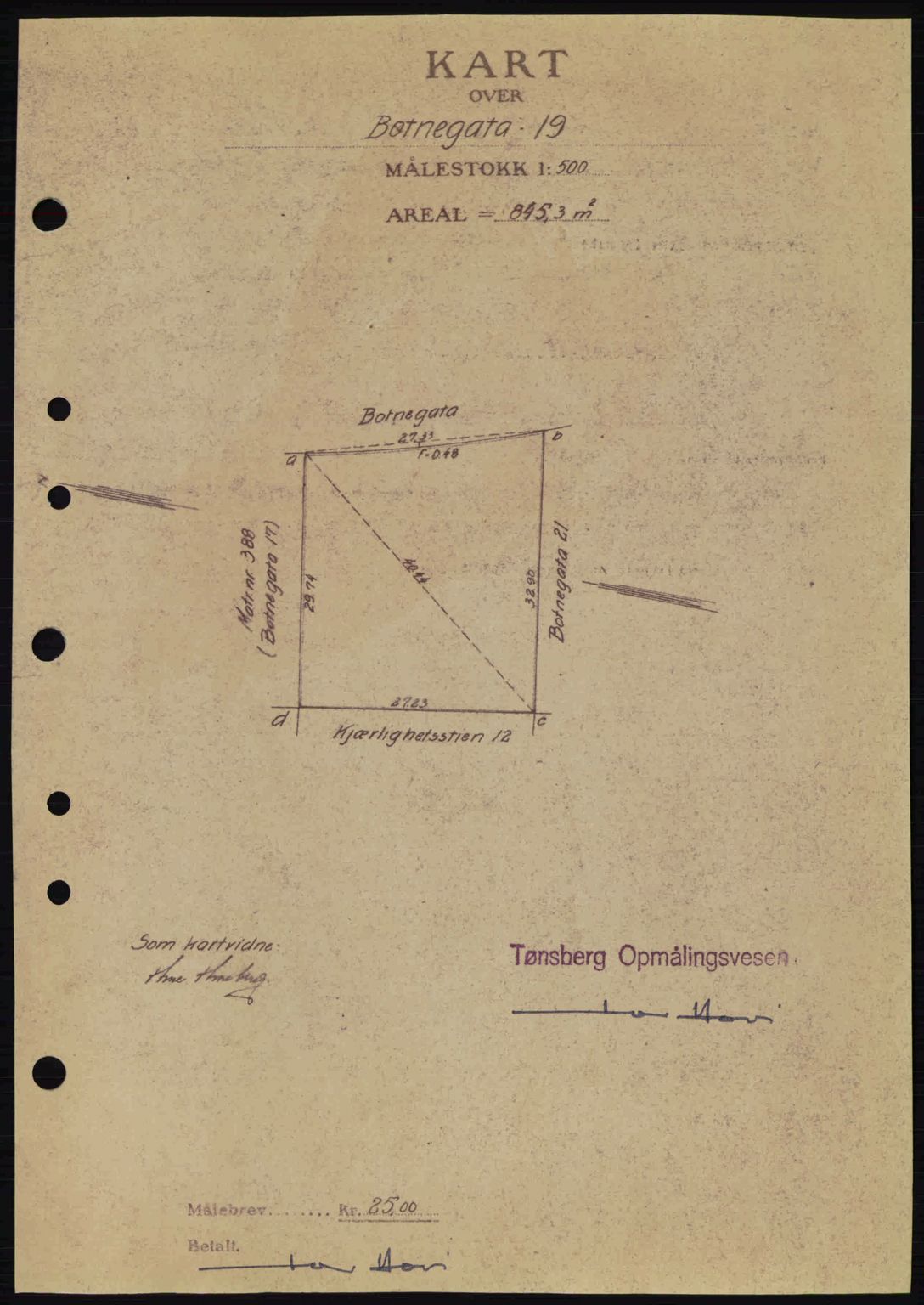 Tønsberg sorenskriveri, AV/SAKO-A-130/G/Ga/Gaa/L0014: Pantebok nr. A14, 1943-1944, Dagboknr: 2440/1943