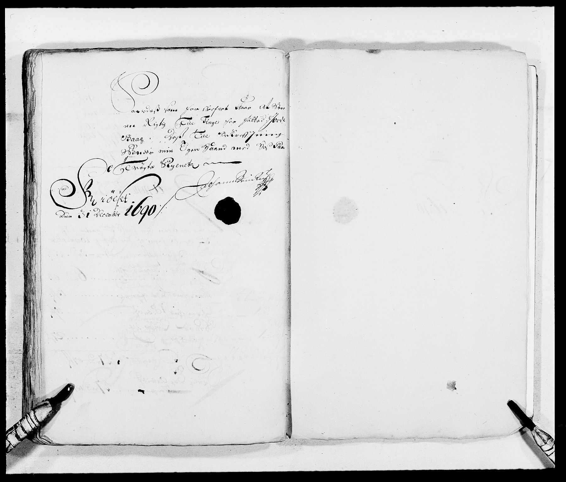 Rentekammeret inntil 1814, Reviderte regnskaper, Fogderegnskap, AV/RA-EA-4092/R13/L0828: Fogderegnskap Solør, Odal og Østerdal, 1690, s. 156