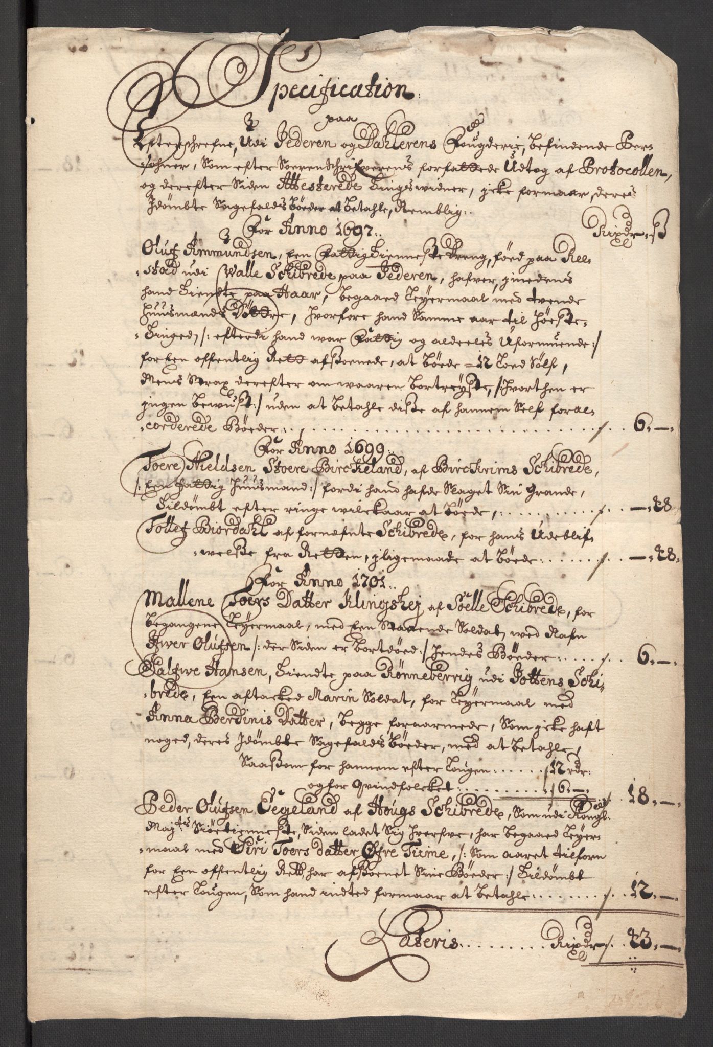 Rentekammeret inntil 1814, Reviderte regnskaper, Fogderegnskap, RA/EA-4092/R46/L2731: Fogderegnskap Jæren og Dalane, 1700-1702, s. 465