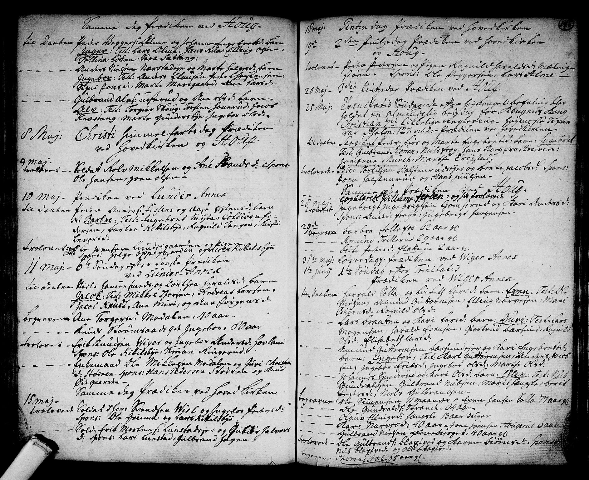 Norderhov kirkebøker, AV/SAKO-A-237/F/Fa/L0004: Ministerialbok nr. 4, 1758-1774, s. 145