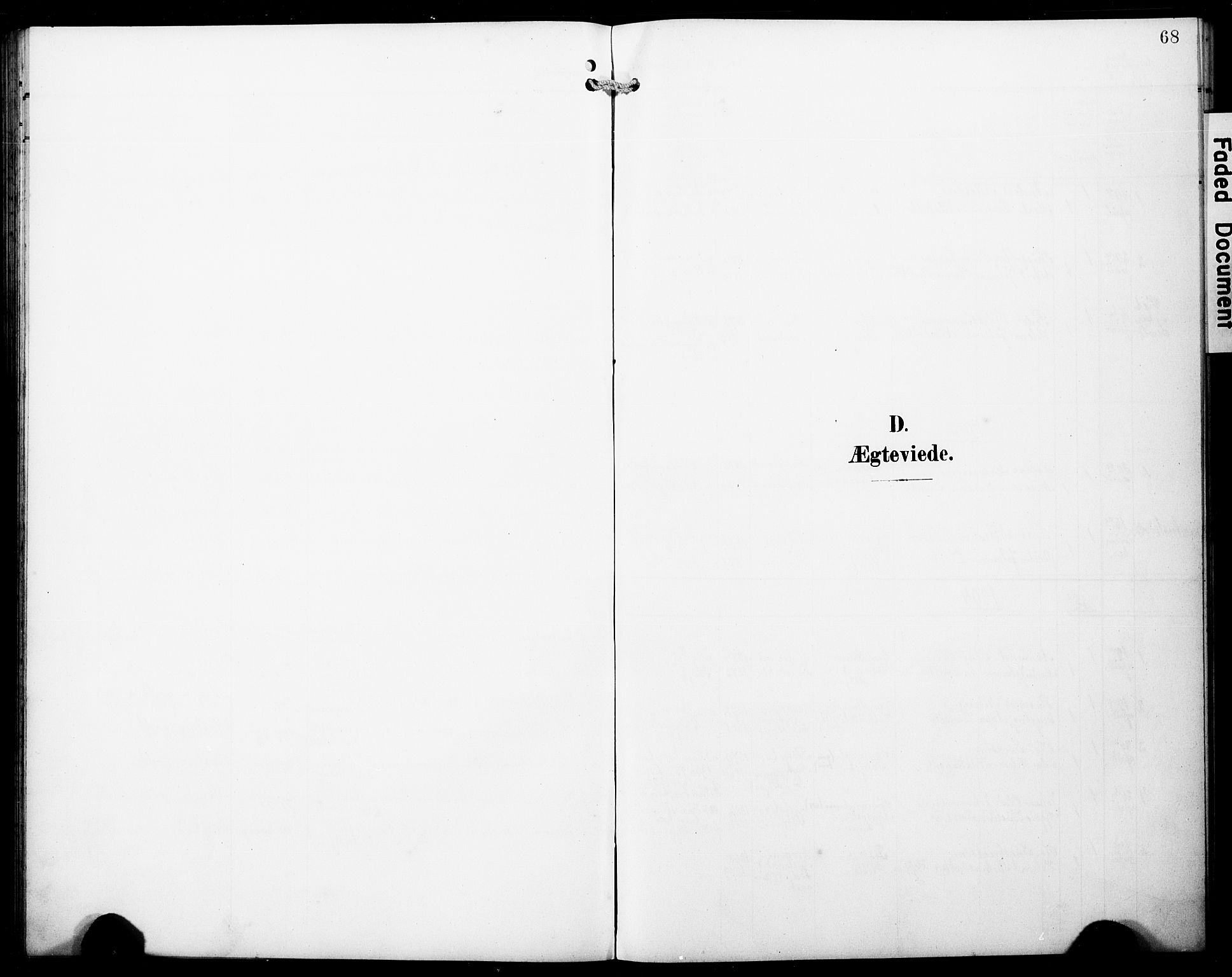 Austevoll sokneprestembete, AV/SAB-A-74201/H/Ha/Hab/Habb/L0005: Klokkerbok nr. B 5, 1902-1910, s. 68