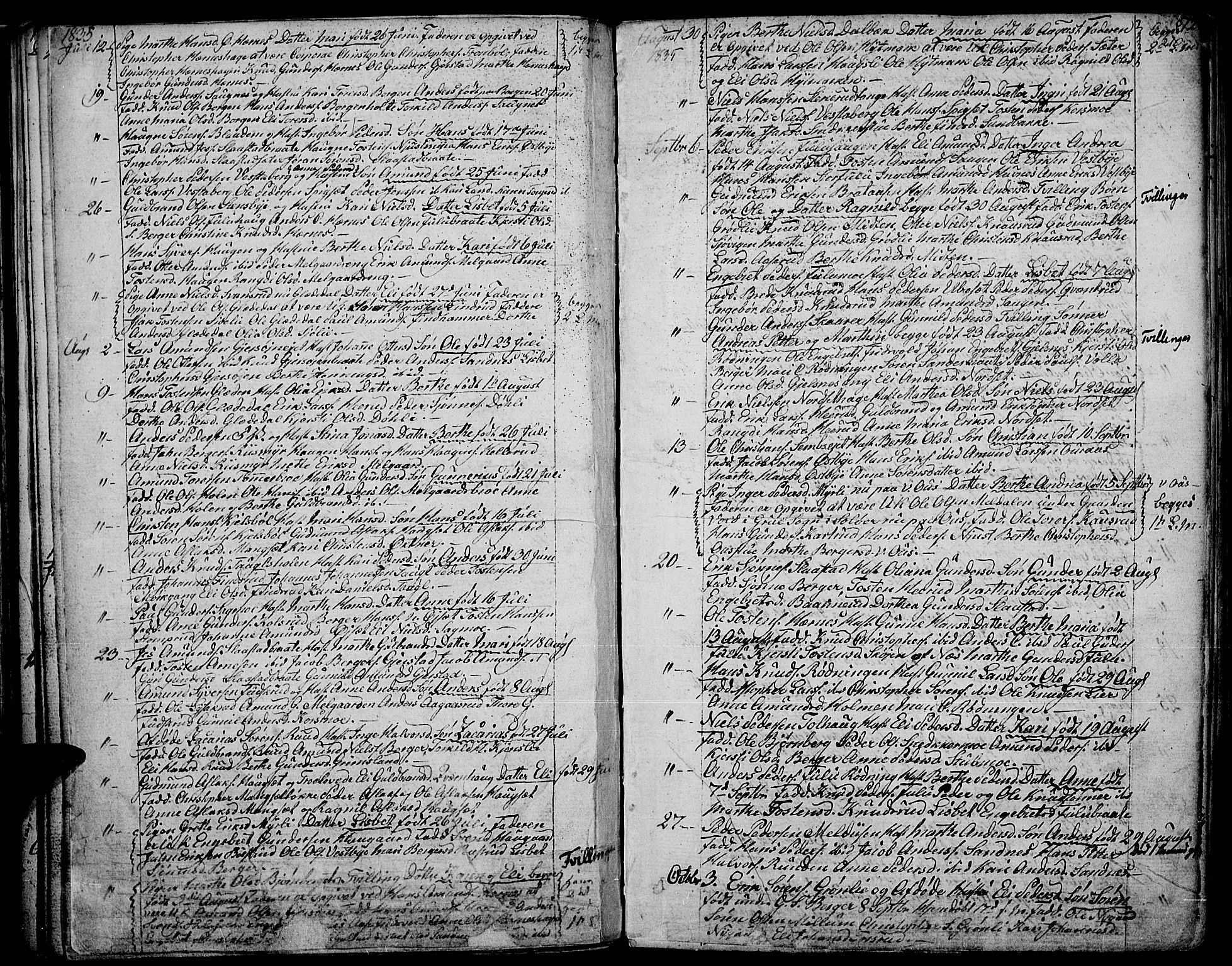 Strøm-Odalen prestekontor, AV/SAH-PREST-028/H/Ha/Haa/L0005: Ministerialbok nr. 5, 1811-1850, s. 72