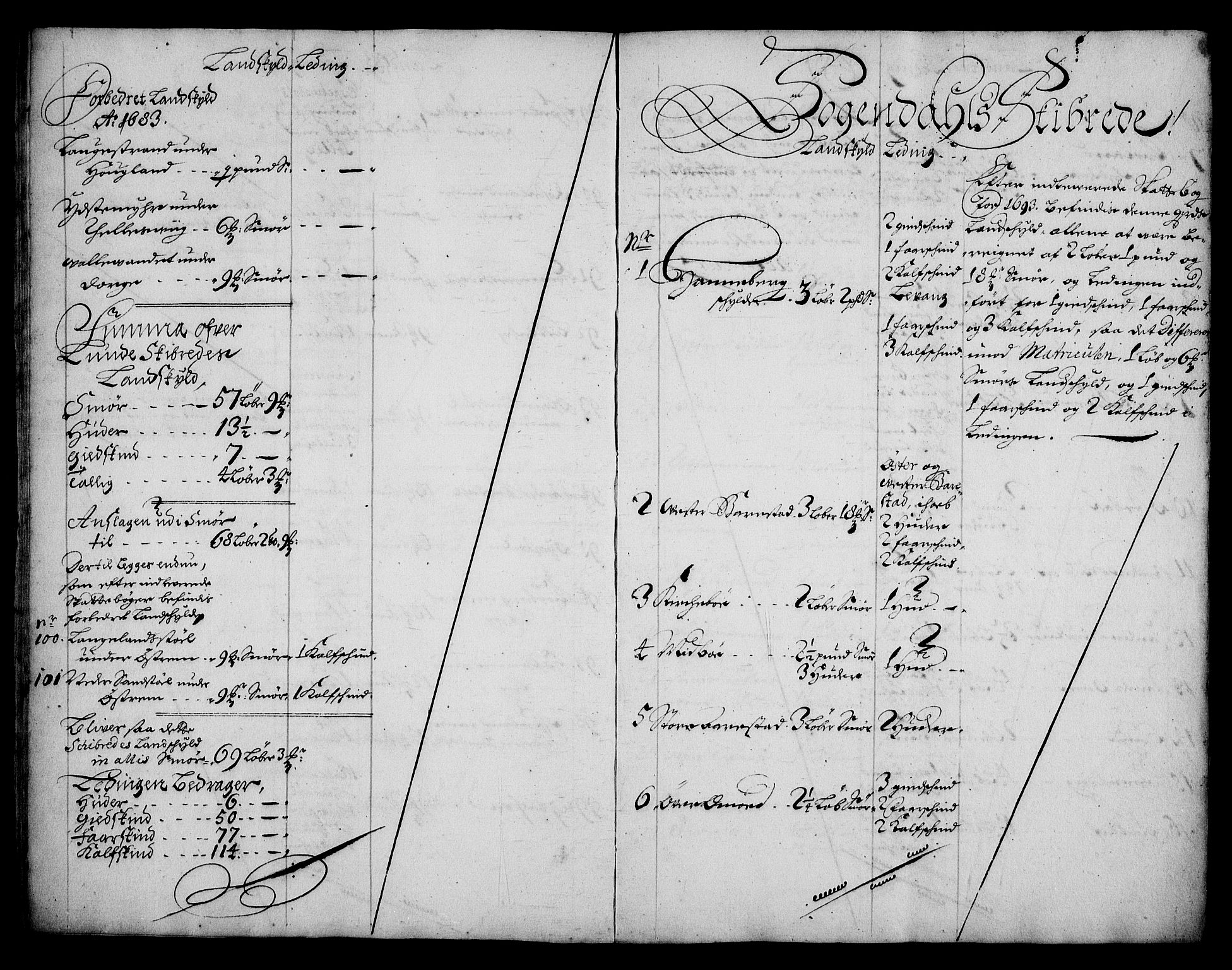 Rentekammeret inntil 1814, Realistisk ordnet avdeling, RA/EA-4070/N/Na/L0005/0003: [XI j]: Forskjellige jordebøker fra 1600-tallet: / Gårdmanntall for Jæren og Dalane fogderi, 1684