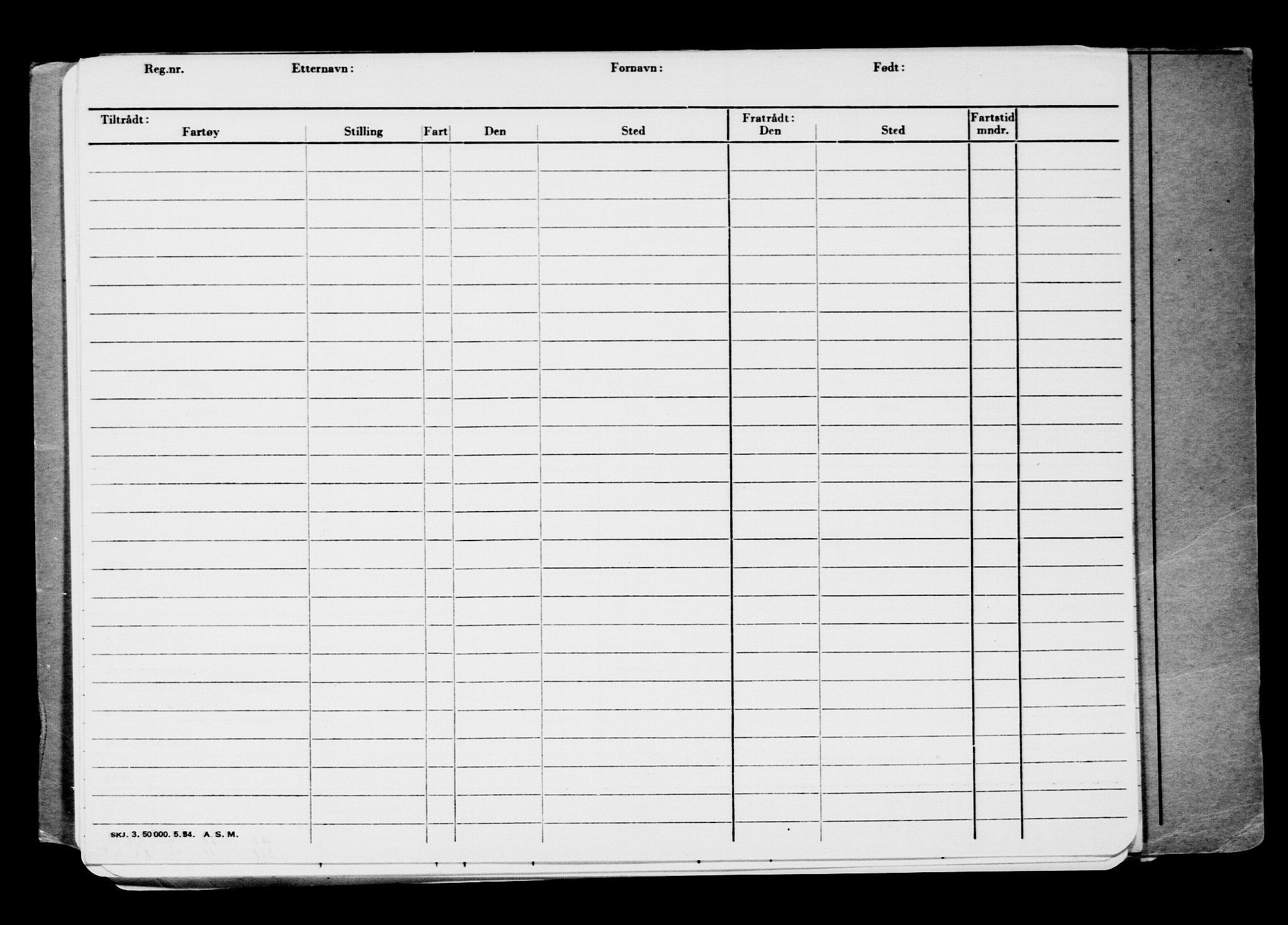 Direktoratet for sjømenn, AV/RA-S-3545/G/Gb/L0164: Hovedkort, 1918, s. 53