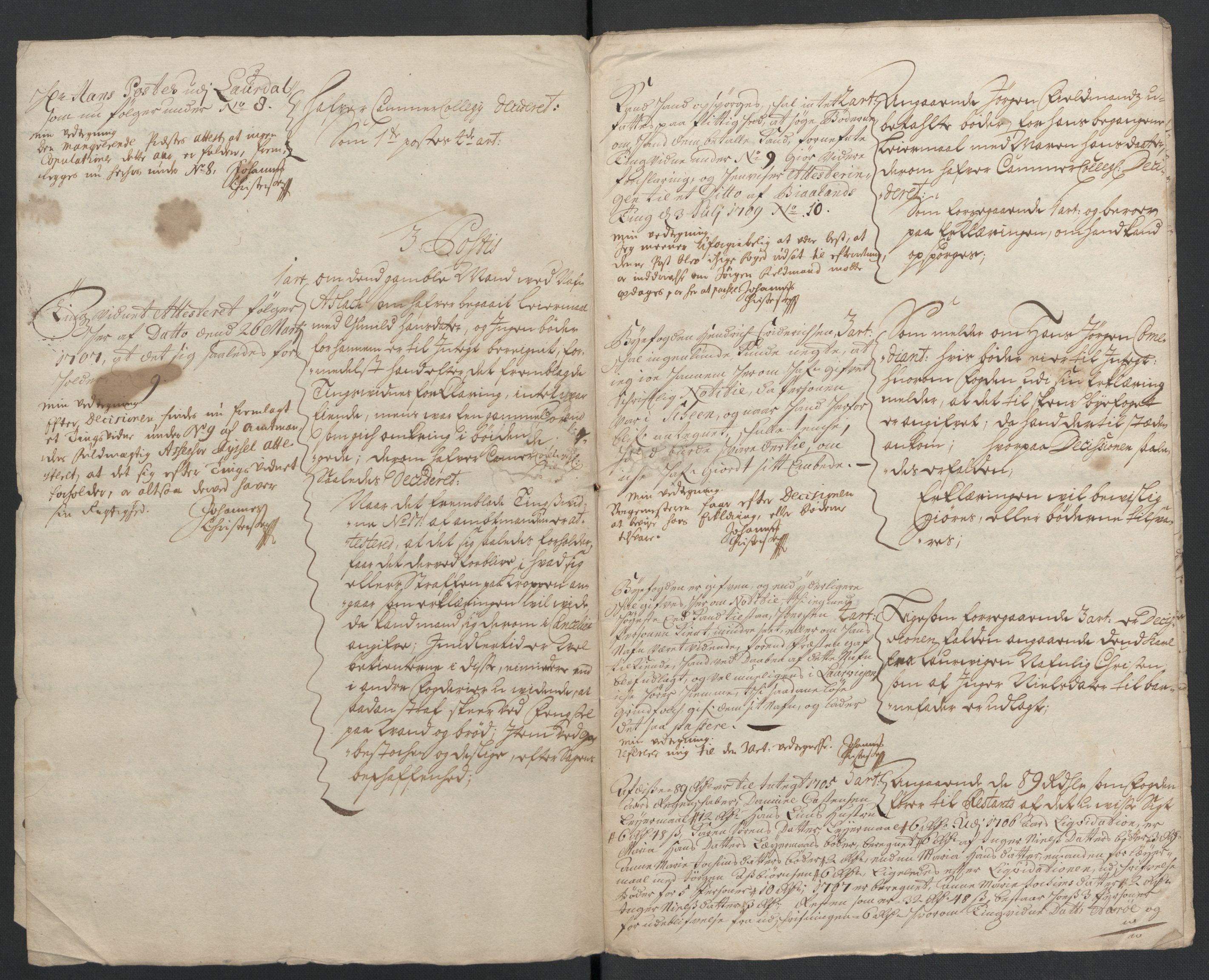 Rentekammeret inntil 1814, Reviderte regnskaper, Fogderegnskap, AV/RA-EA-4092/R36/L2115: Fogderegnskap Øvre og Nedre Telemark og Bamble, 1705, s. 147