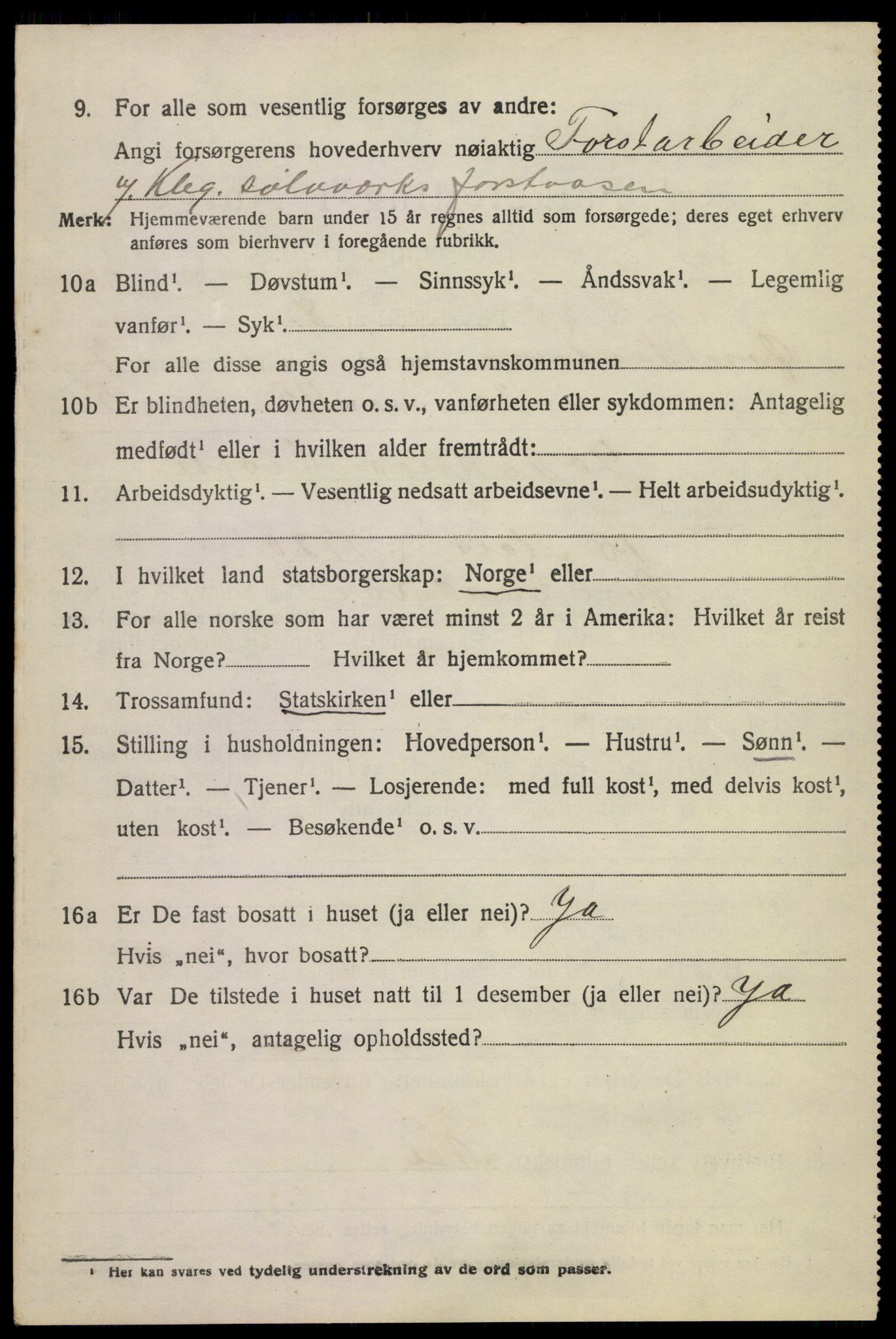 SAKO, Folketelling 1920 for 0630 Øvre Sandsvær herred, 1920, s. 4127