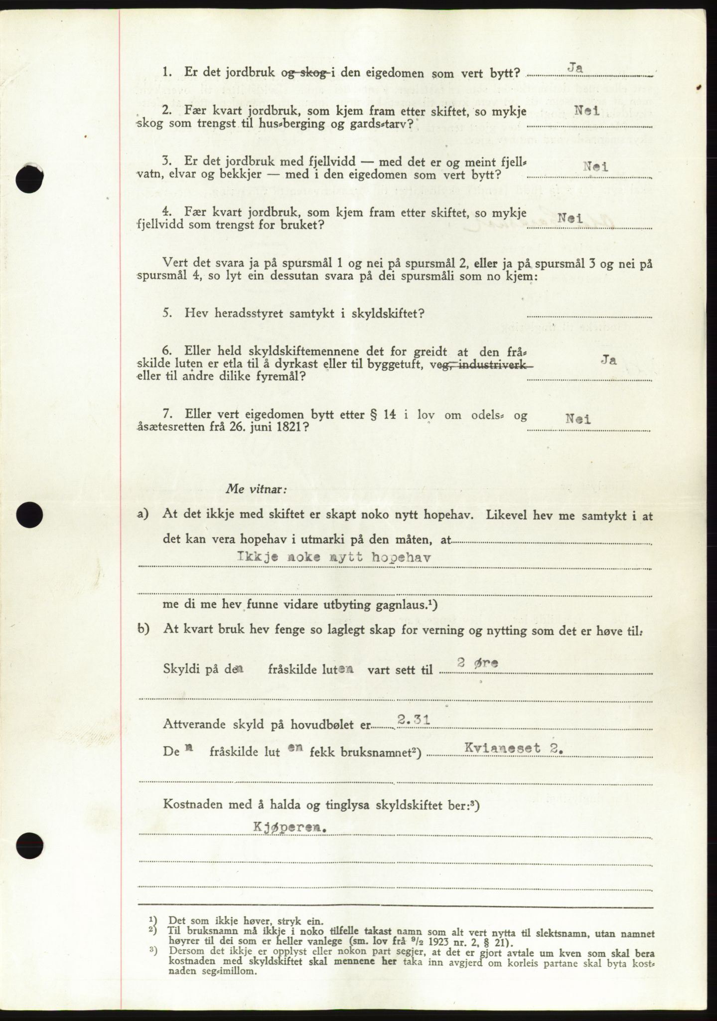 Søre Sunnmøre sorenskriveri, AV/SAT-A-4122/1/2/2C/L0082: Pantebok nr. 8A, 1948-1948, Dagboknr: 586/1948