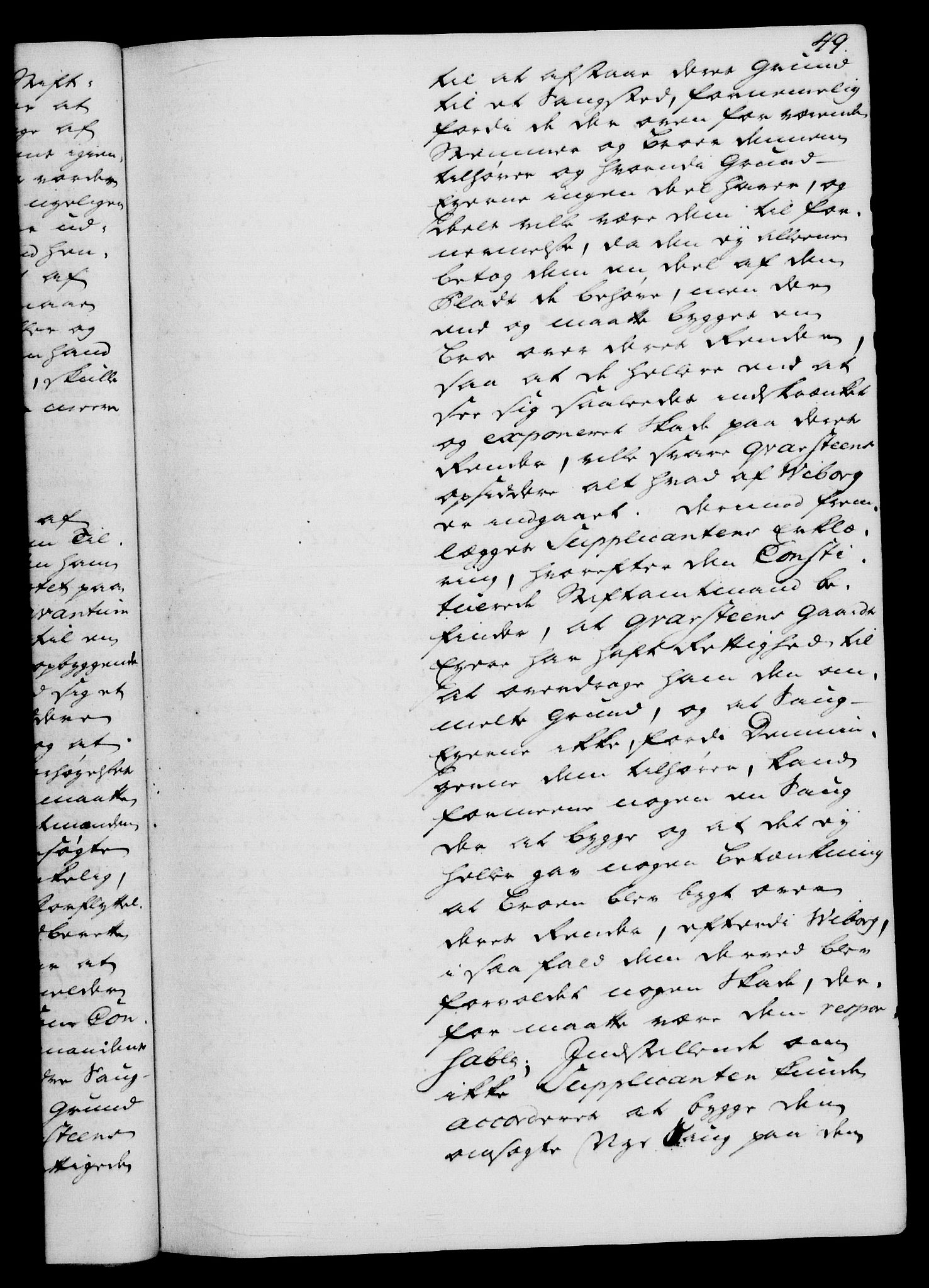 Rentekammeret, Kammerkanselliet, AV/RA-EA-3111/G/Gh/Gha/L0030: Norsk ekstraktmemorialprotokoll (merket RK 53.75), 1749-1751, s. 49