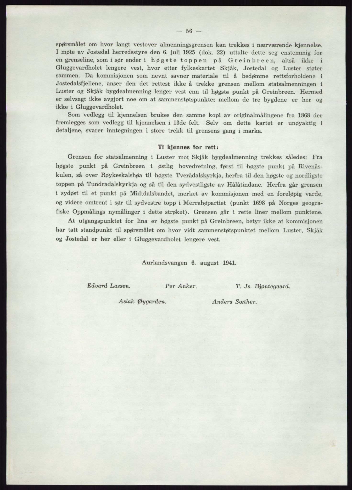 Høyfjellskommisjonen, AV/RA-S-1546/X/Xa/L0001: Nr. 1-33, 1909-1953, s. 5679