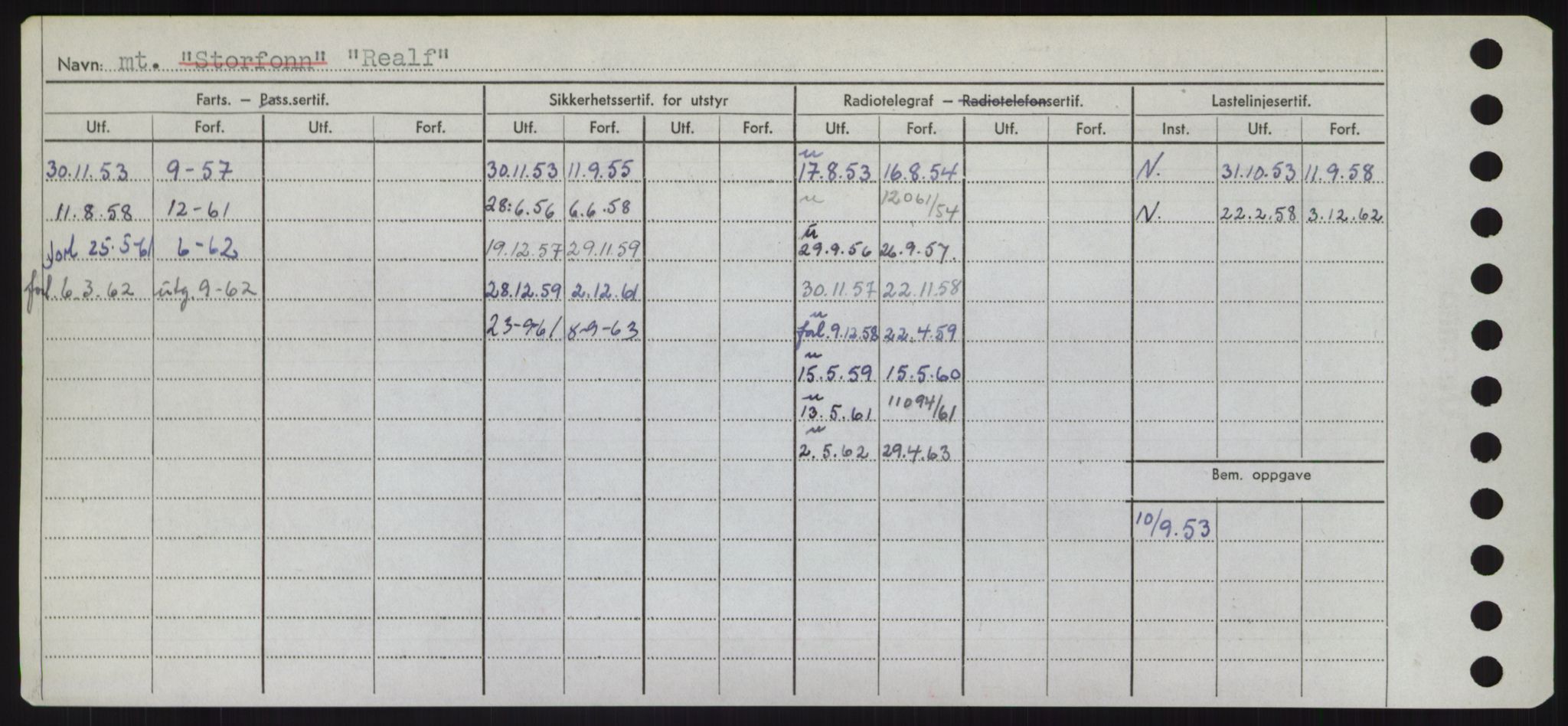 Sjøfartsdirektoratet med forløpere, Skipsmålingen, RA/S-1627/H/Hd/L0030: Fartøy, Q-Riv, s. 296