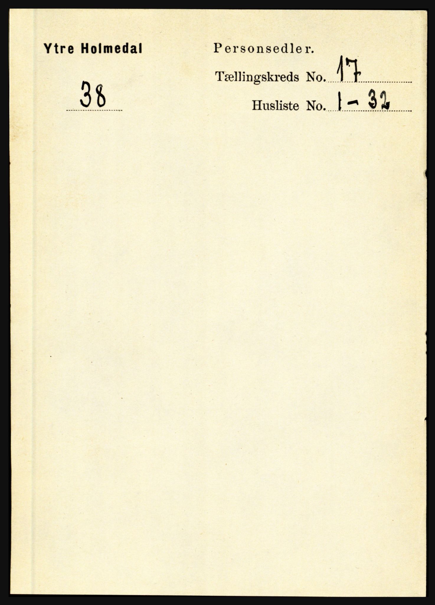 RA, Folketelling 1891 for 1429 Ytre Holmedal herred, 1891, s. 4426