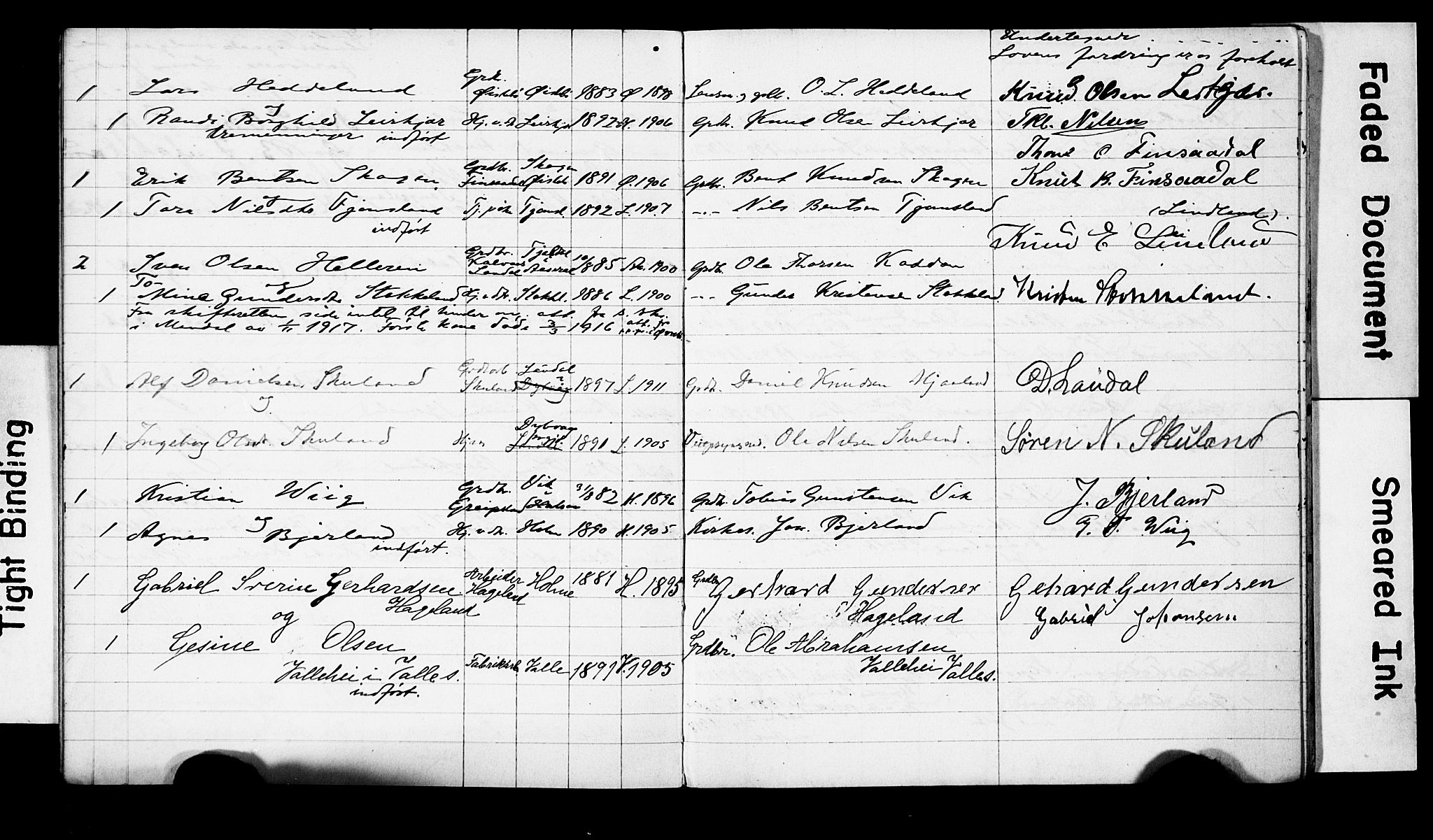 Holum sokneprestkontor, AV/SAK-1111-0022/F/Fe/L0005: Lysningsprotokoll nr. II 5 5, 1914-1926, s. 12