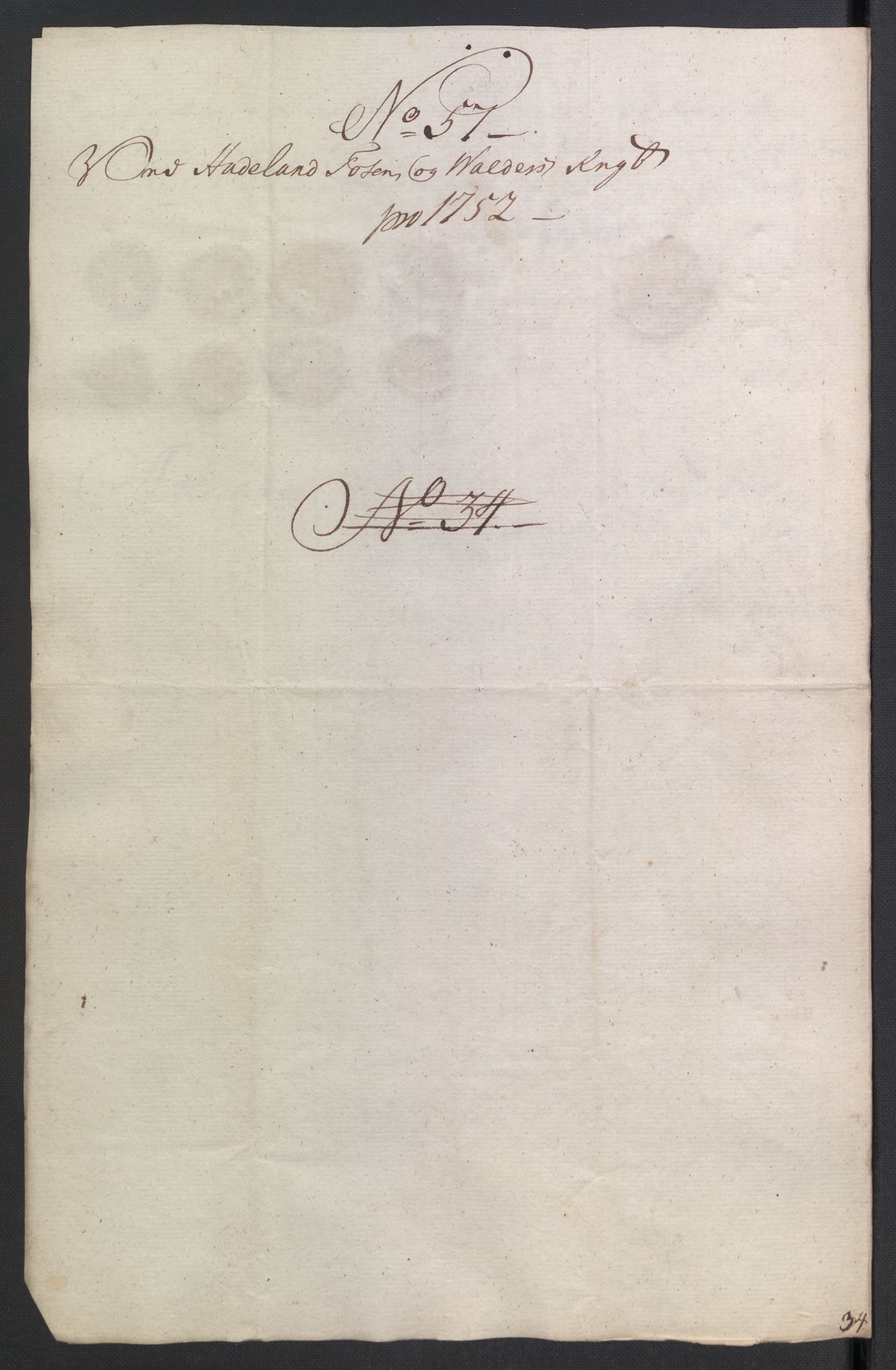 Rentekammeret inntil 1814, Reviderte regnskaper, Fogderegnskap, AV/RA-EA-4092/R18/L1349: Fogderegnskap Hadeland, Toten og Valdres, 1752-1753, s. 228