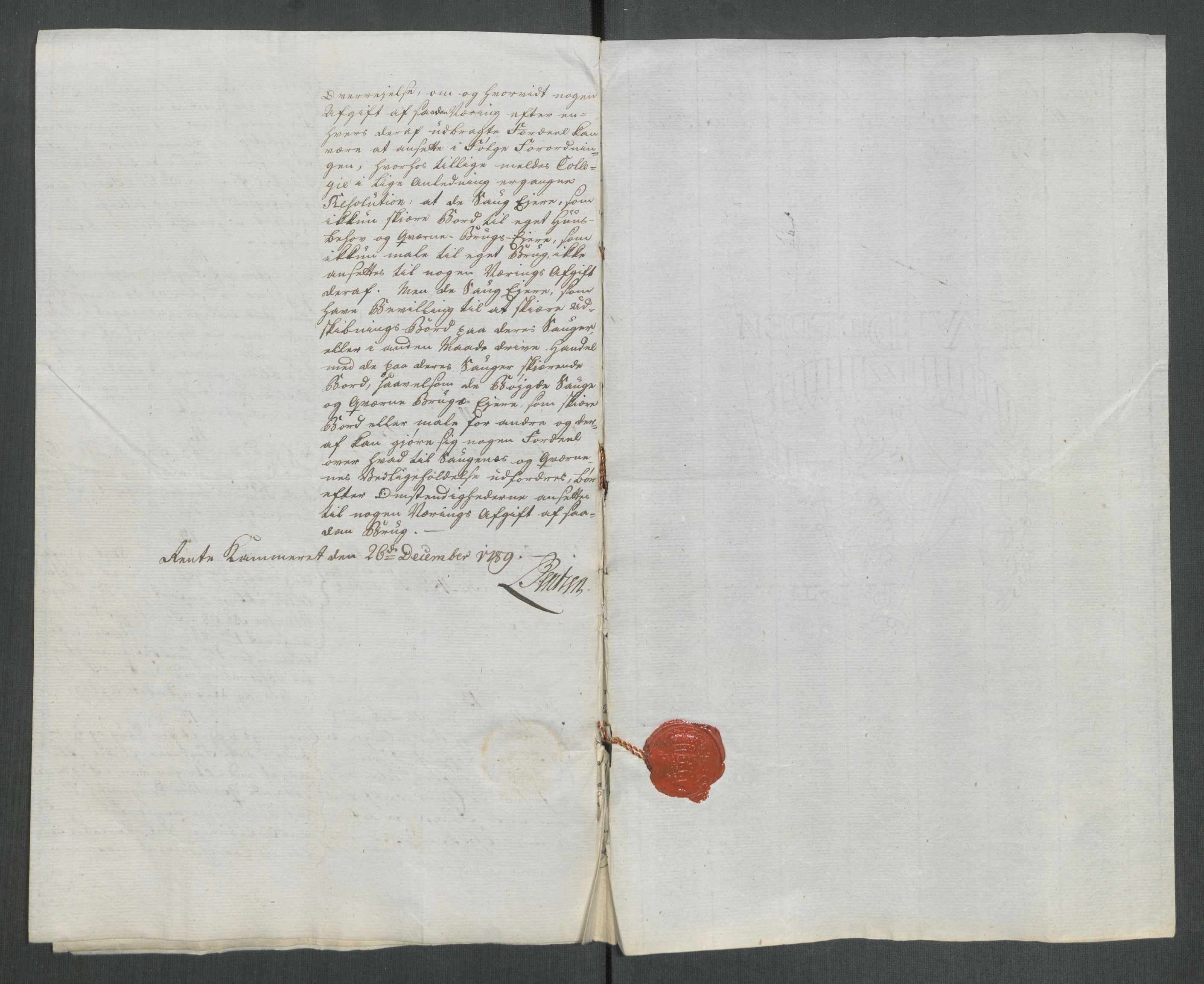 Rentekammeret inntil 1814, Reviderte regnskaper, Mindre regnskaper, AV/RA-EA-4068/Rf/Rfe/L0050: Sunnmøre fogderi, Toten fogderi, 1789, s. 167