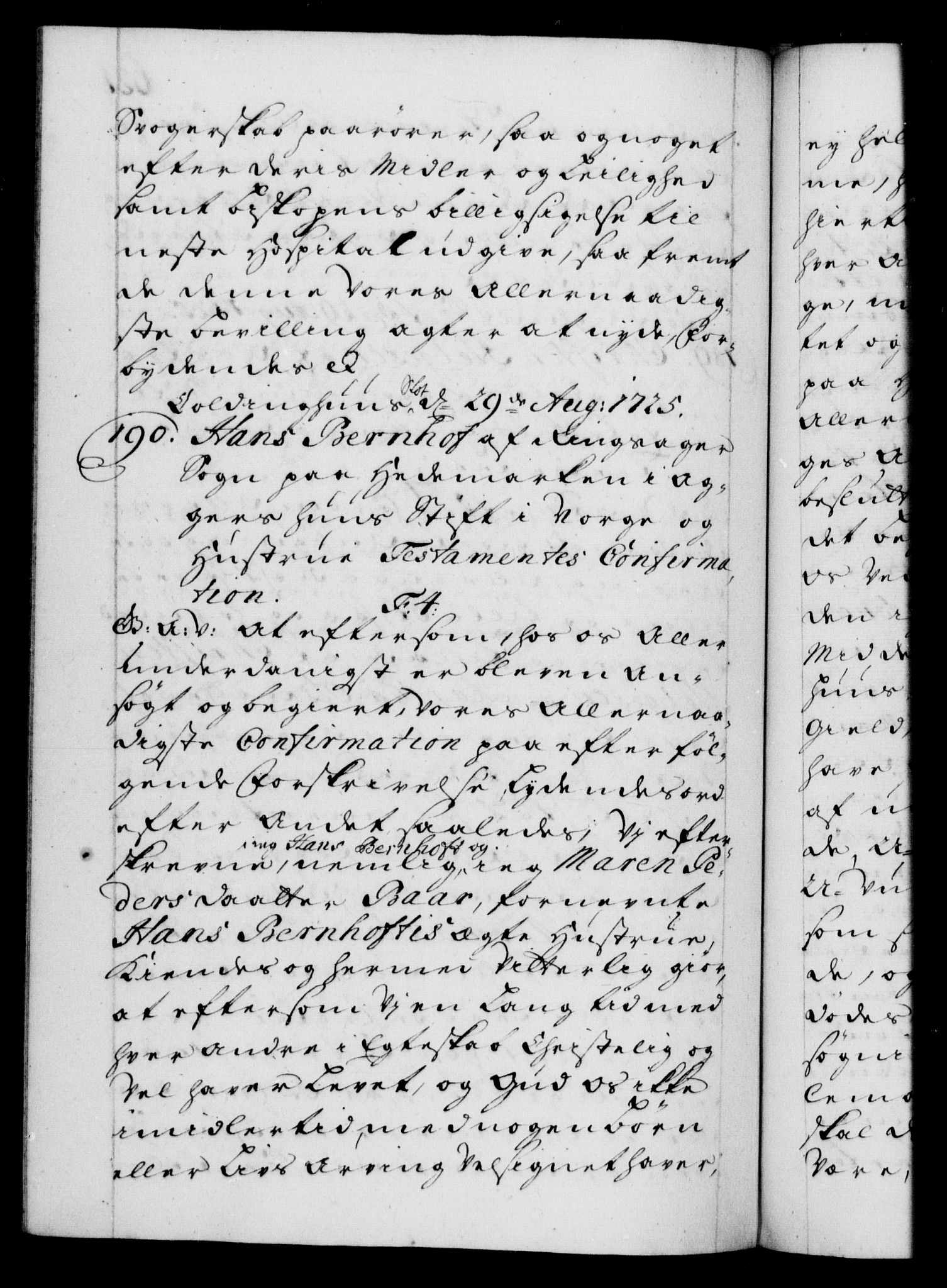 Danske Kanselli 1572-1799, RA/EA-3023/F/Fc/Fca/Fcaa/L0024: Norske registre, 1723-1725, s. 621b