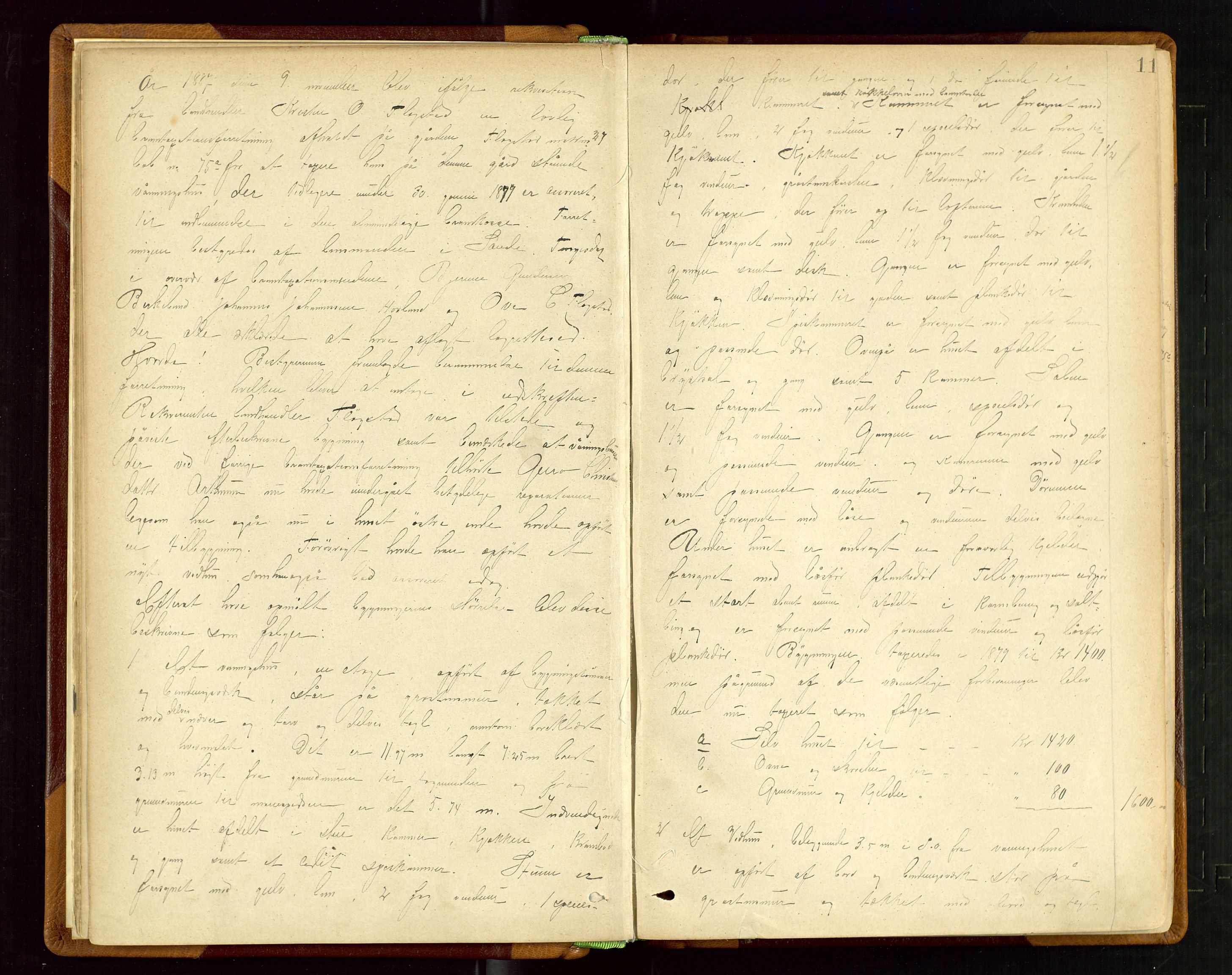 Sauda lensmannskontor, AV/SAST-A-100177/Goa/L0002: "Brandtaxtforretninger i Saude Lensmandsdistrikt", 1887-1918, s. 10b-11a
