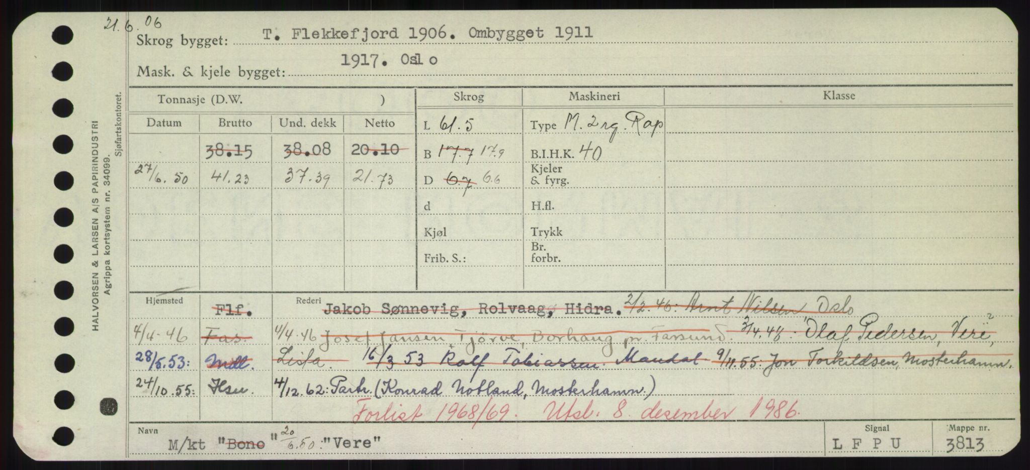 Sjøfartsdirektoratet med forløpere, Skipsmålingen, RA/S-1627/H/Hd/L0040: Fartøy, U-Ve, s. 515