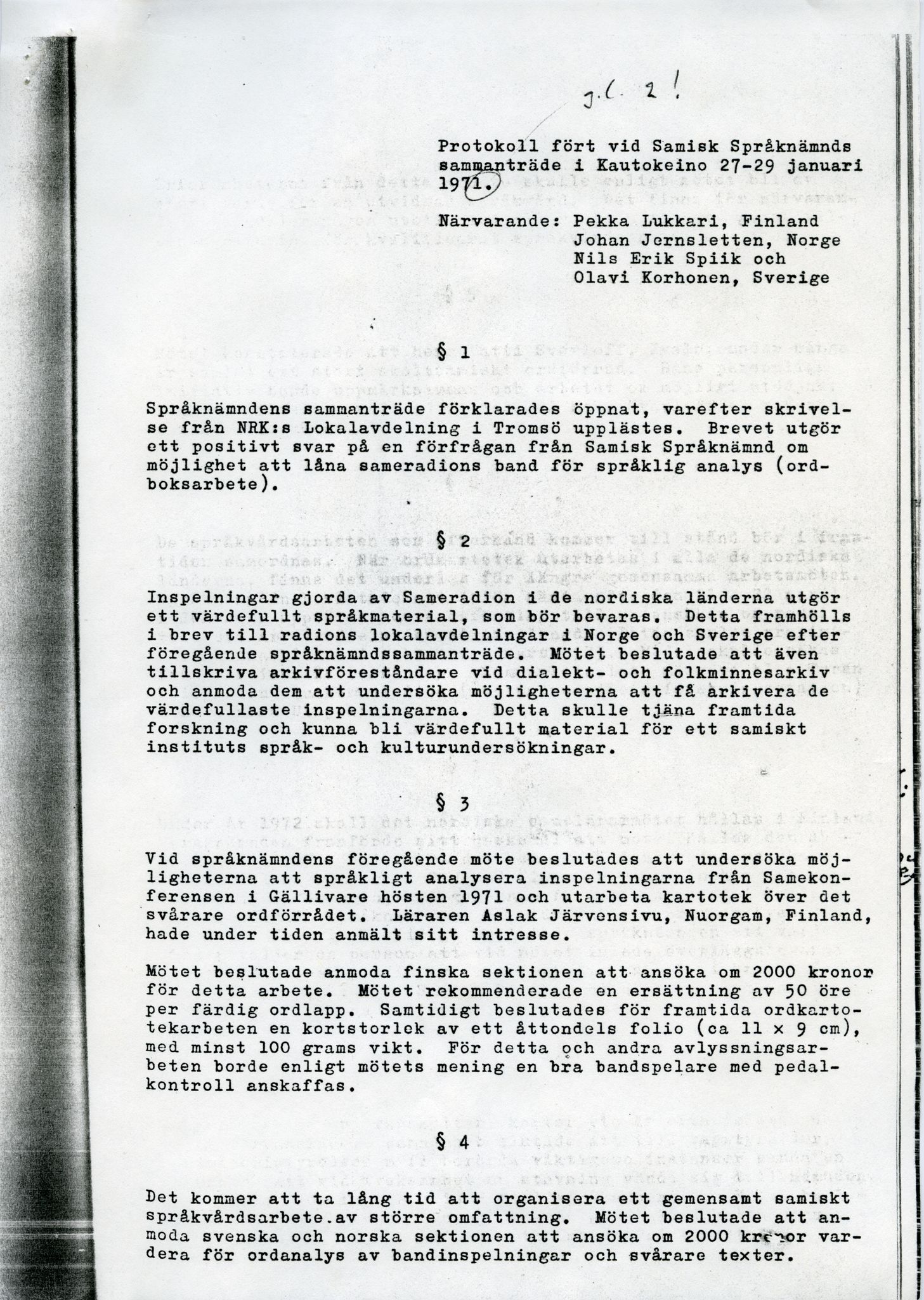 Sámiráđđi / Saami Council, AV/SAMI-PA-1126/A/L0004: Sámi giellalávdegoddi beavdegirjjit, 1972-1983