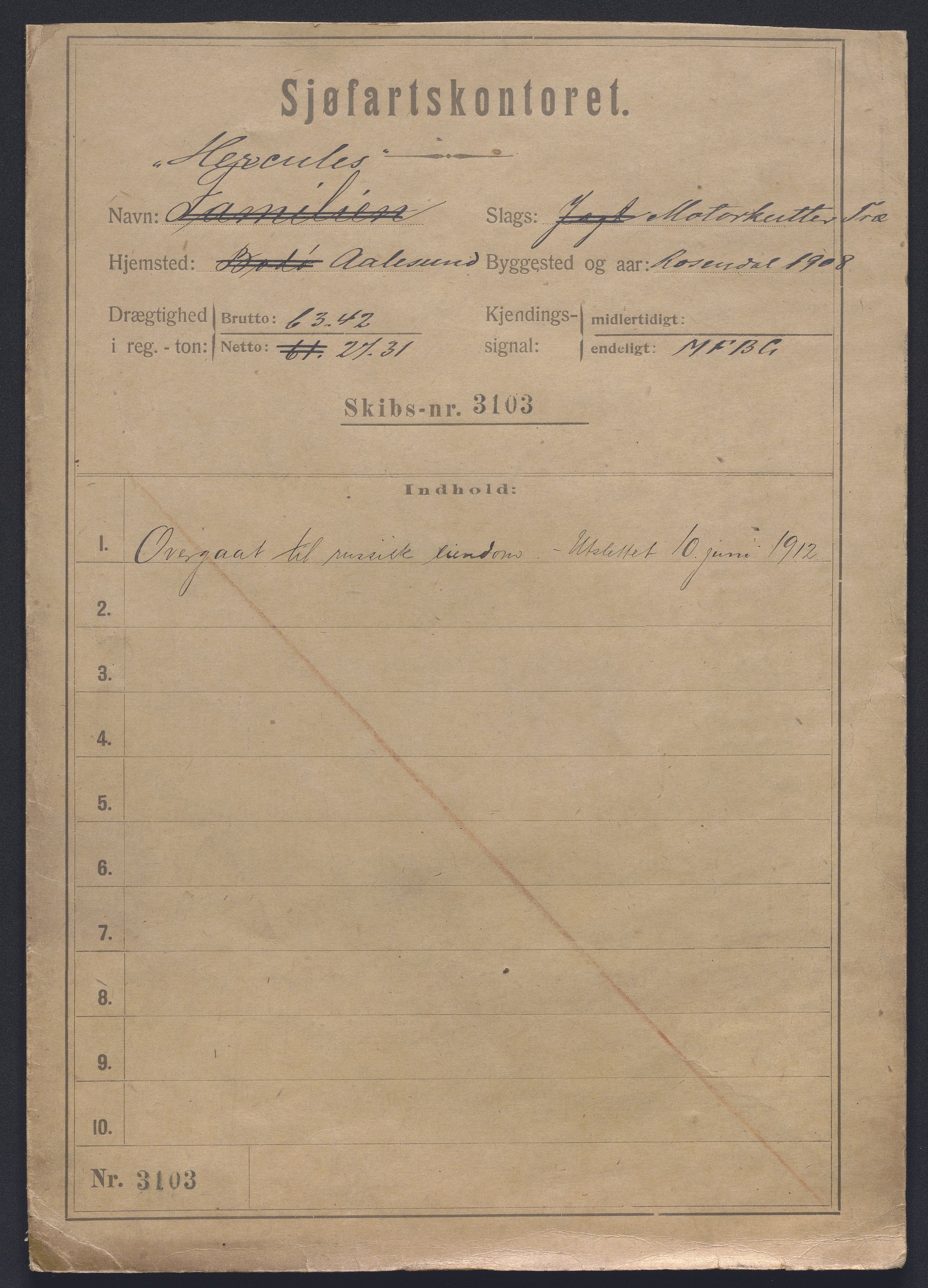 Sjøfartsdirektoratet med forløpere, skipsmapper slettede skip, AV/RA-S-4998/F/Fa/L0496: --, 1868-1923, s. 24