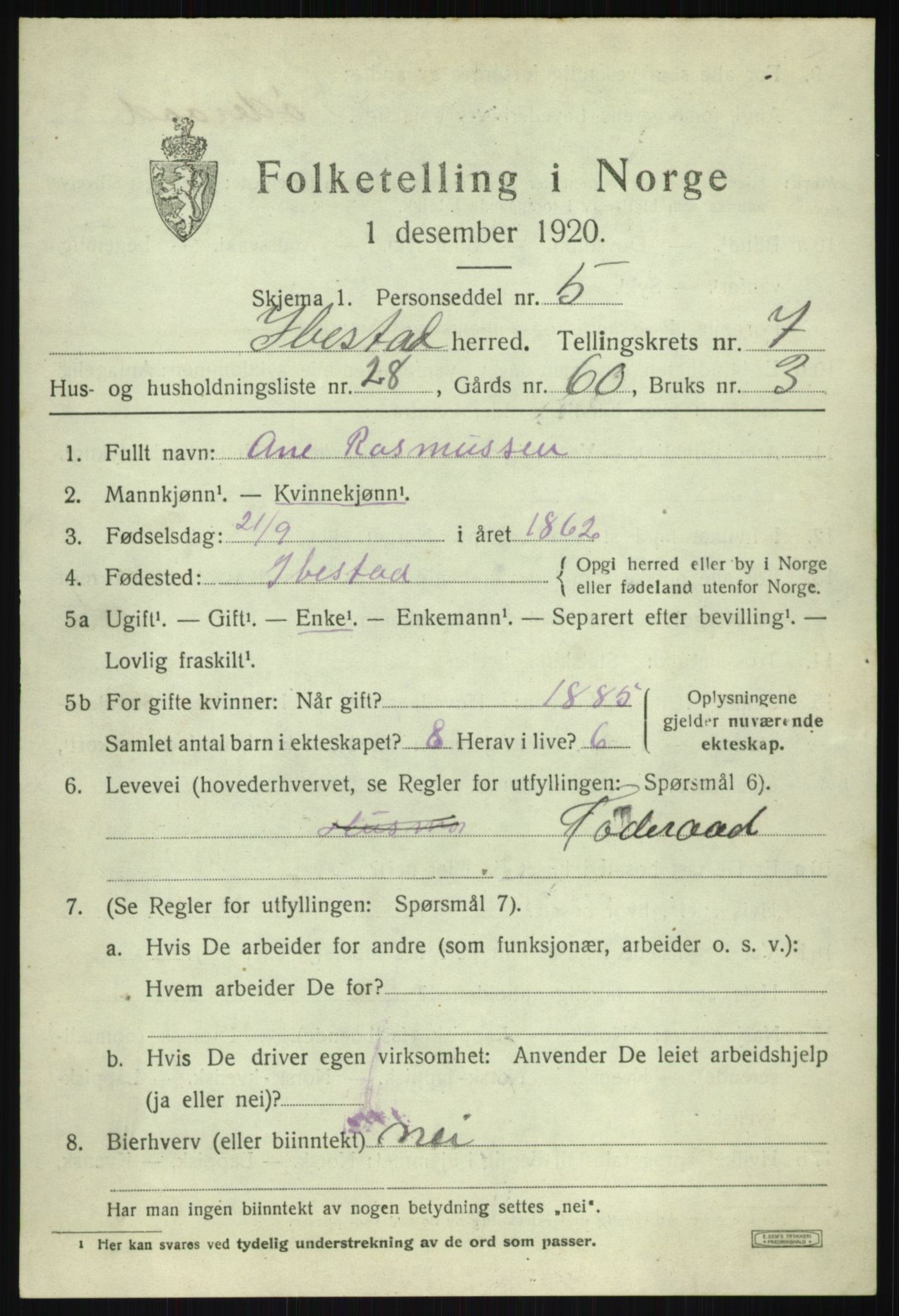 SATØ, Folketelling 1920 for 1917 Ibestad herred, 1920, s. 4910