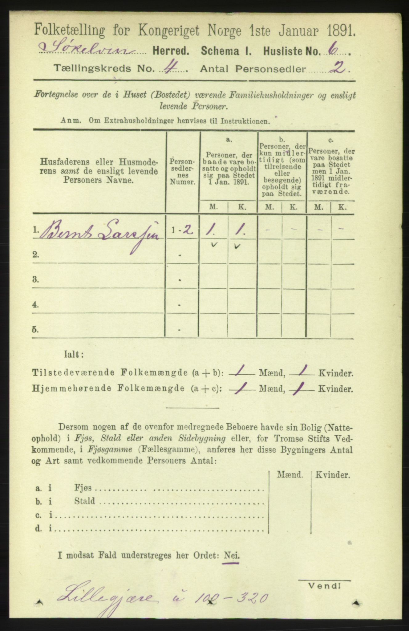 RA, Folketelling 1891 for 1528 Sykkylven herred, 1891, s. 2222