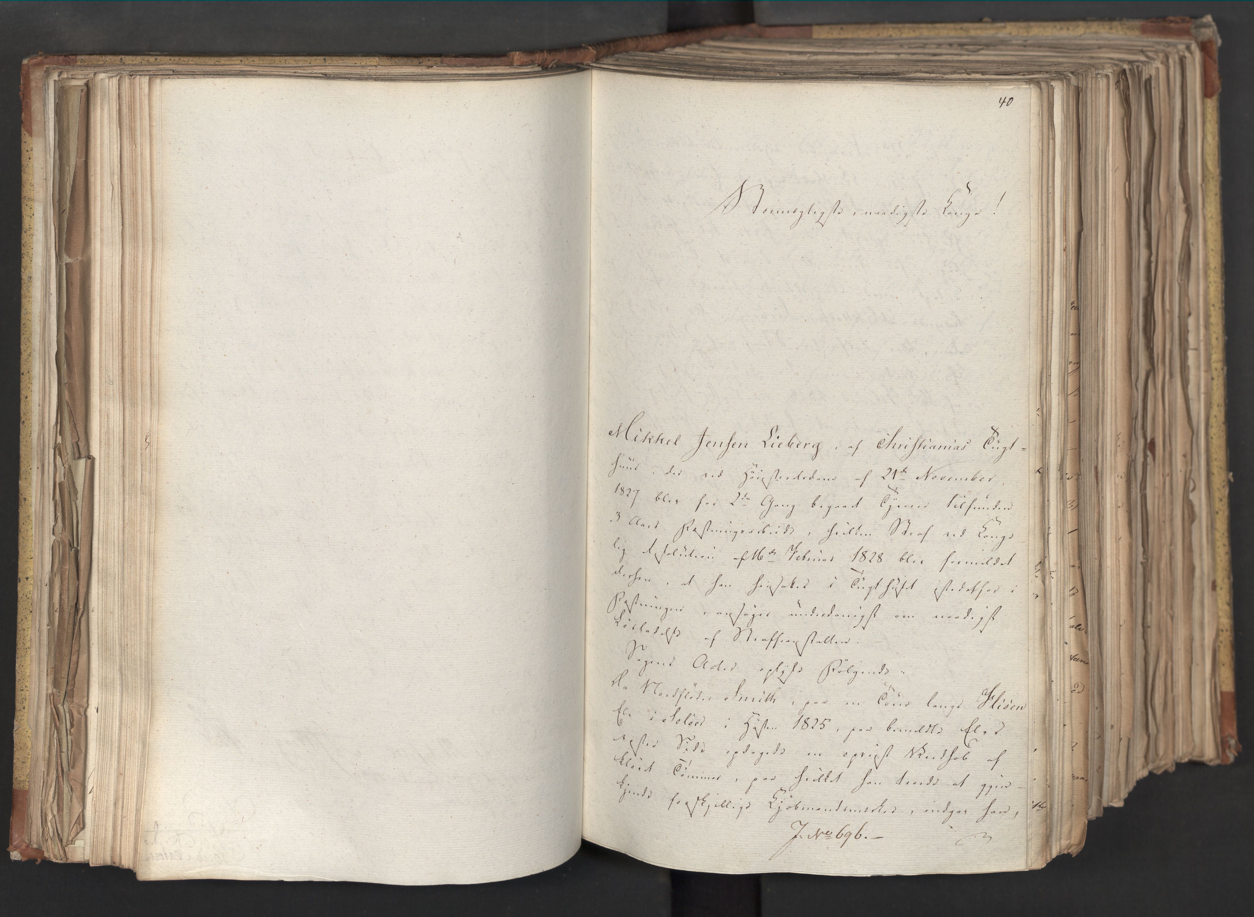 Statsrådsavdelingen i Stockholm, AV/RA-S-1003/D/Da/L0068: Regjeringsinnstillinger nr. 660-876, 1830, s. 136