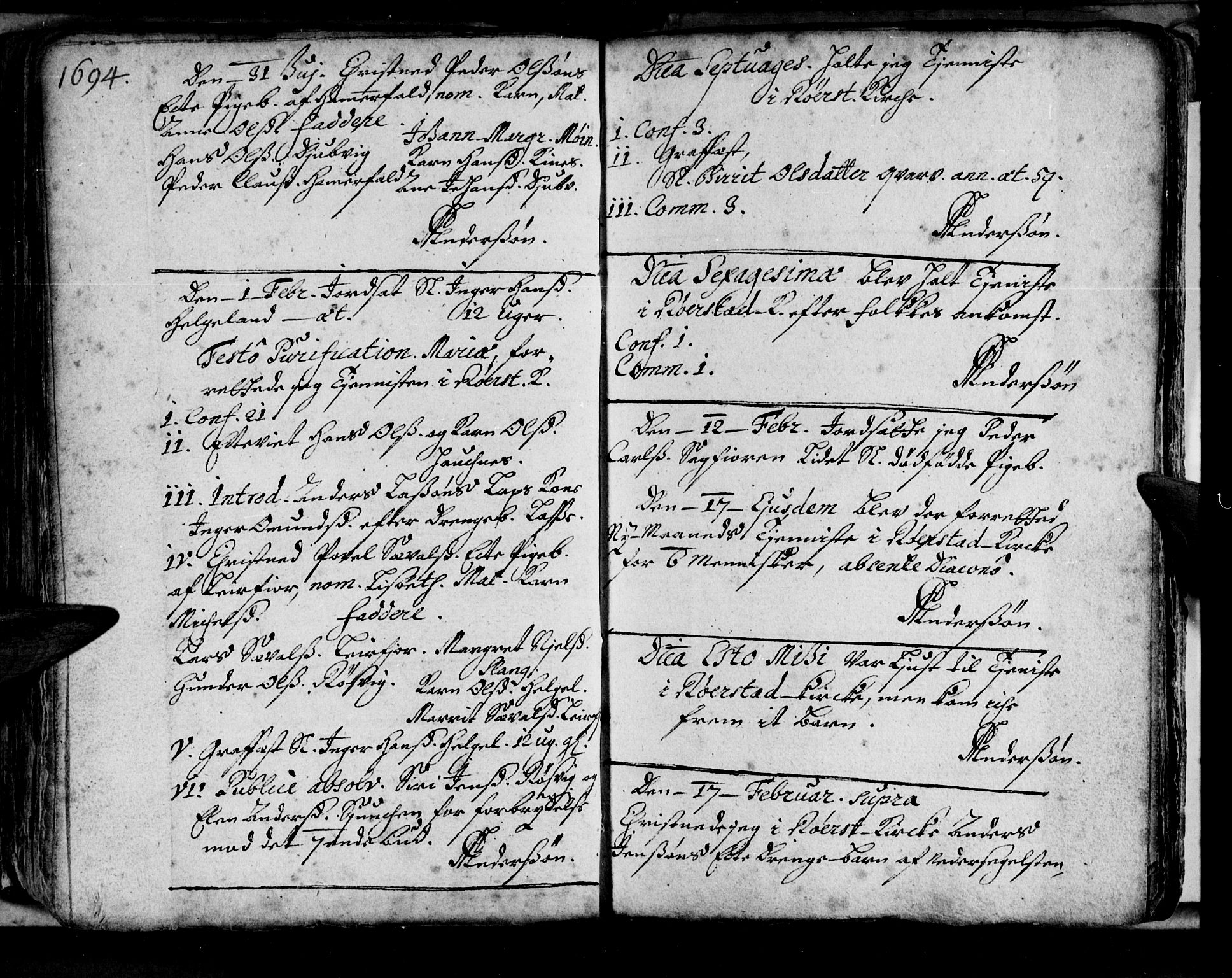 Ministerialprotokoller, klokkerbøker og fødselsregistre - Nordland, AV/SAT-A-1459/853/L0763: Ministerialbok nr. 853A02, 1688-1697