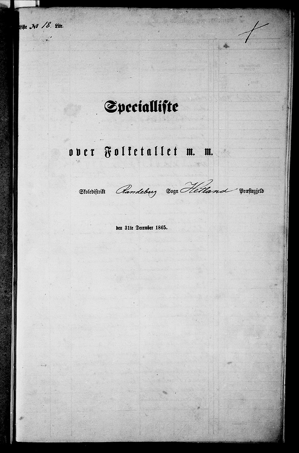 RA, Folketelling 1865 for 1126P Hetland prestegjeld, 1865, s. 210