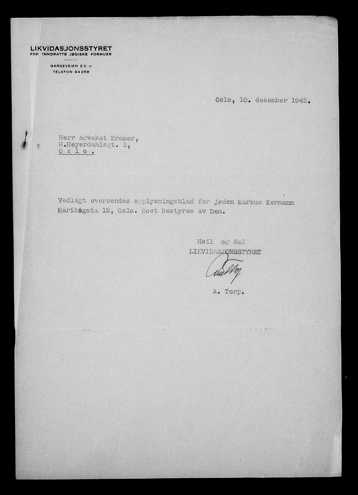 Justisdepartementet, Tilbakeføringskontoret for inndratte formuer, AV/RA-S-1564/H/Hc/Hcc/L0951: --, 1945-1947, s. 71